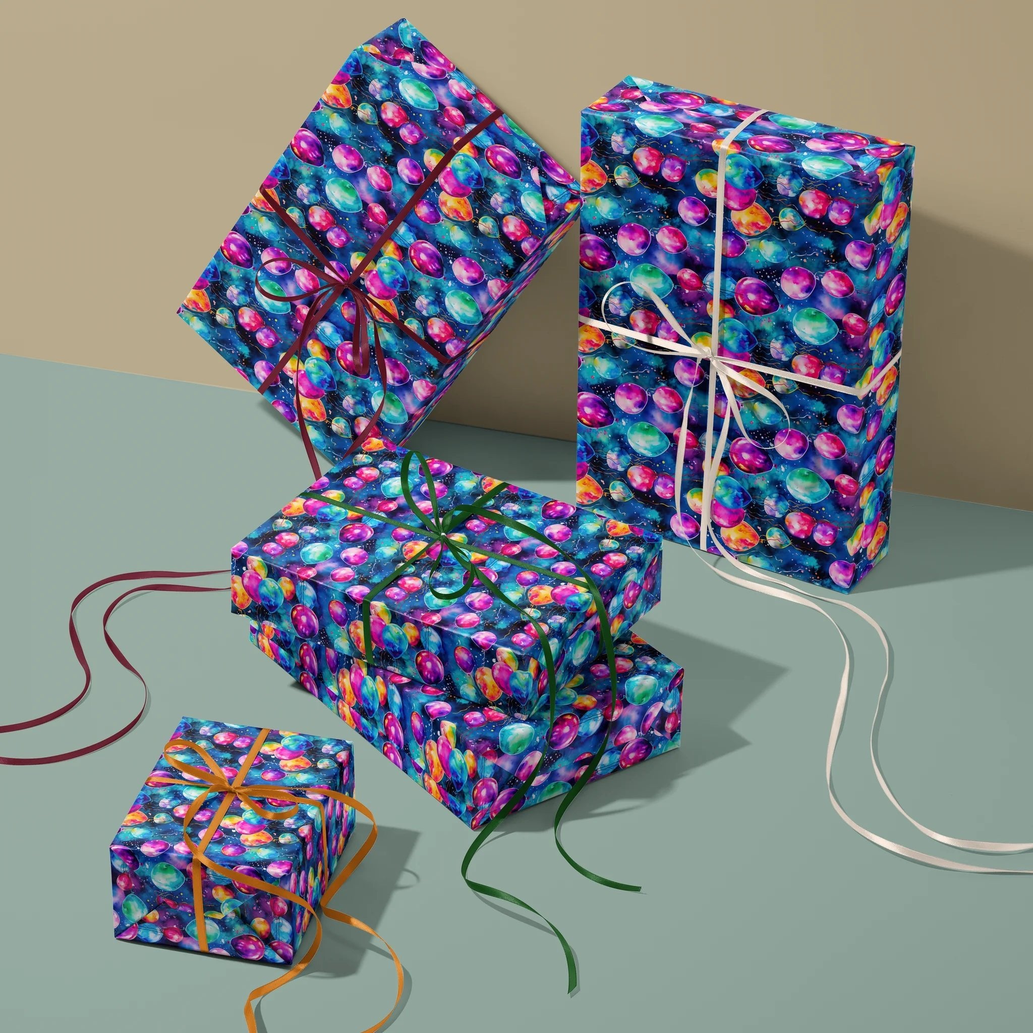 Balloonacy Lane Gift Wrapping Paper