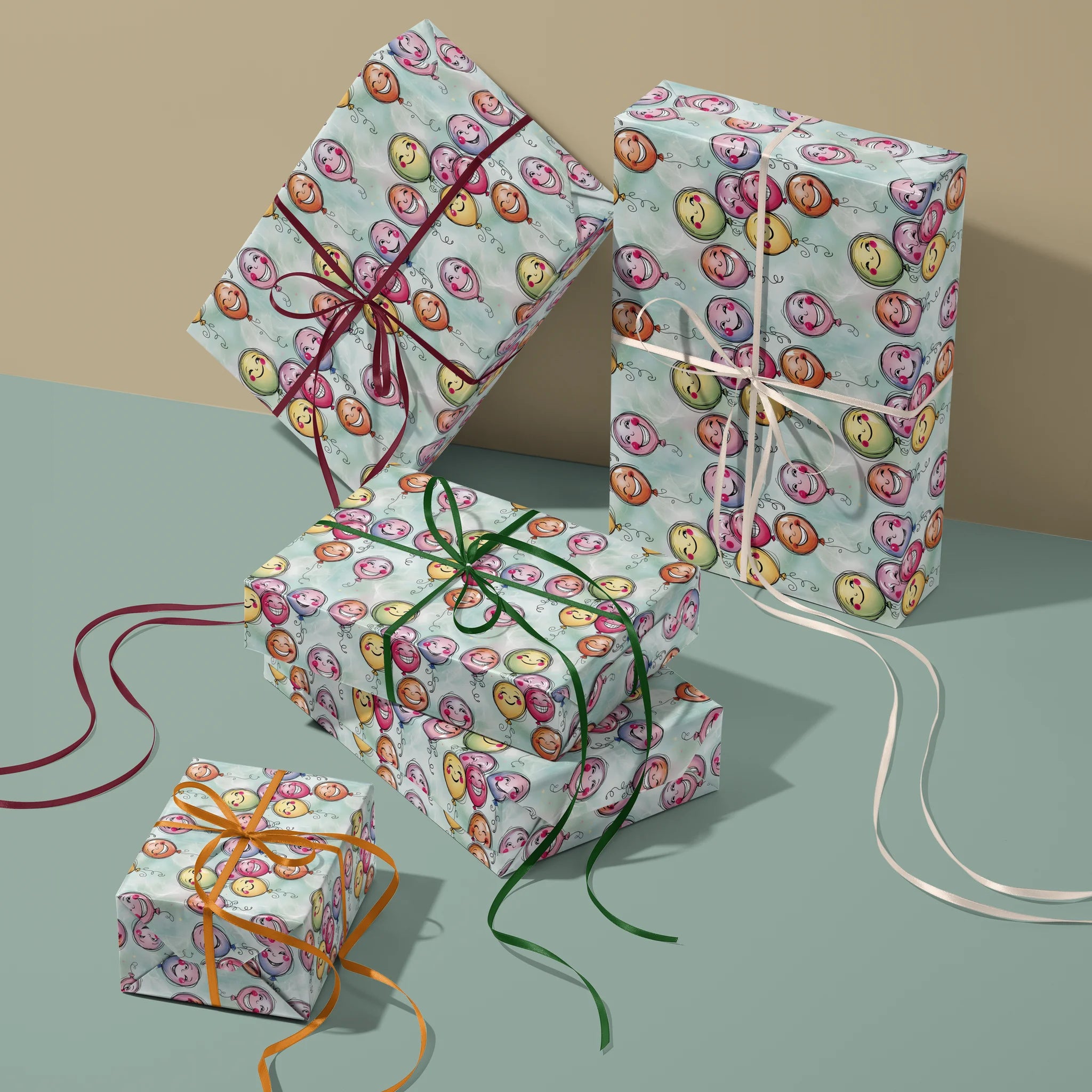 Boo-loon Squad Gift Wrapping Paper