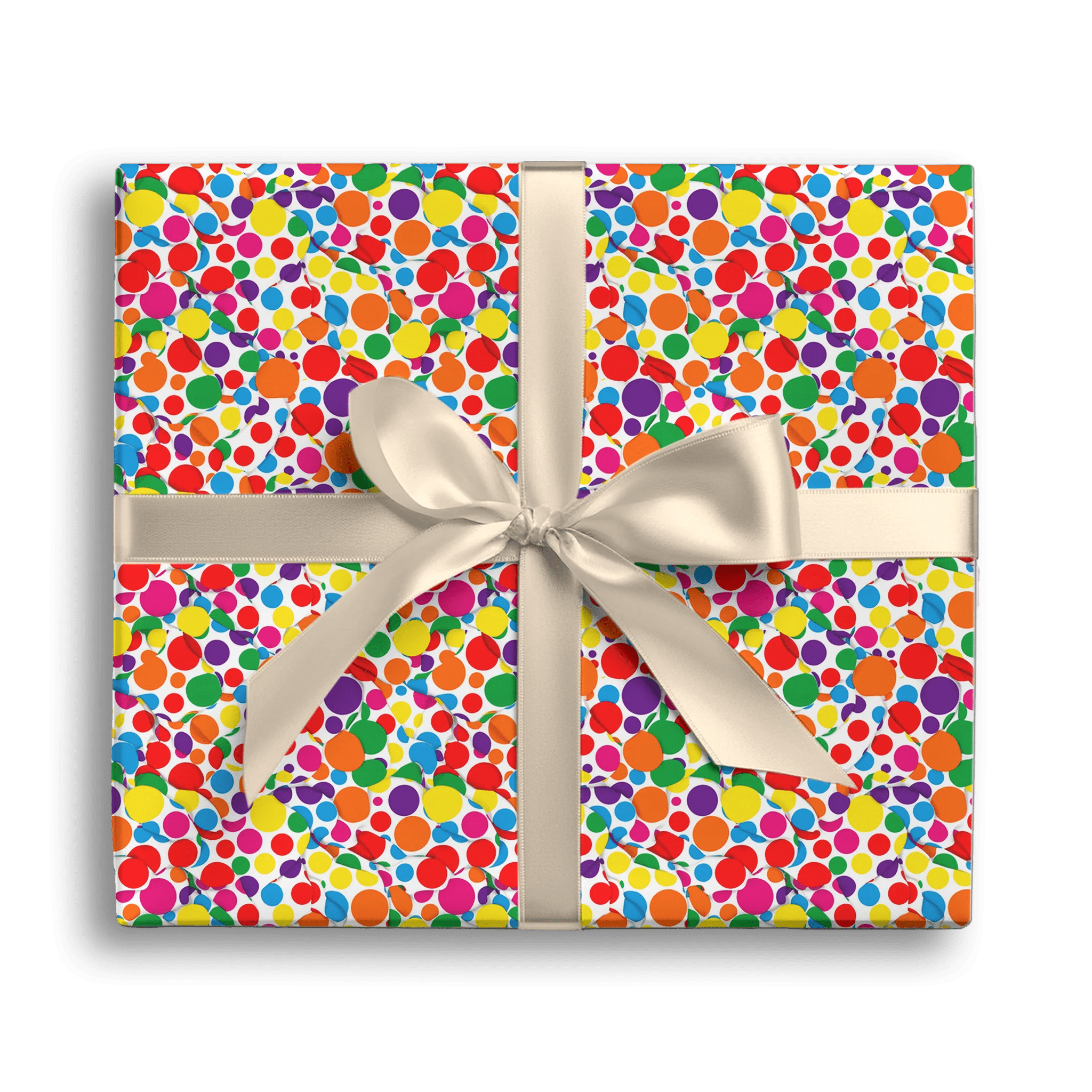 Polka Dot Party Gift Wrapping Paper