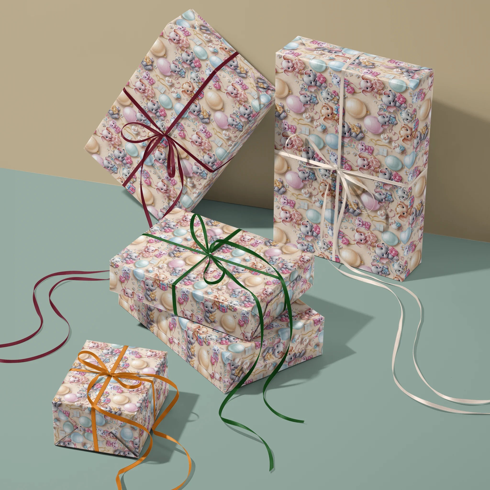 Trunk Show Gift Wrapping Paper