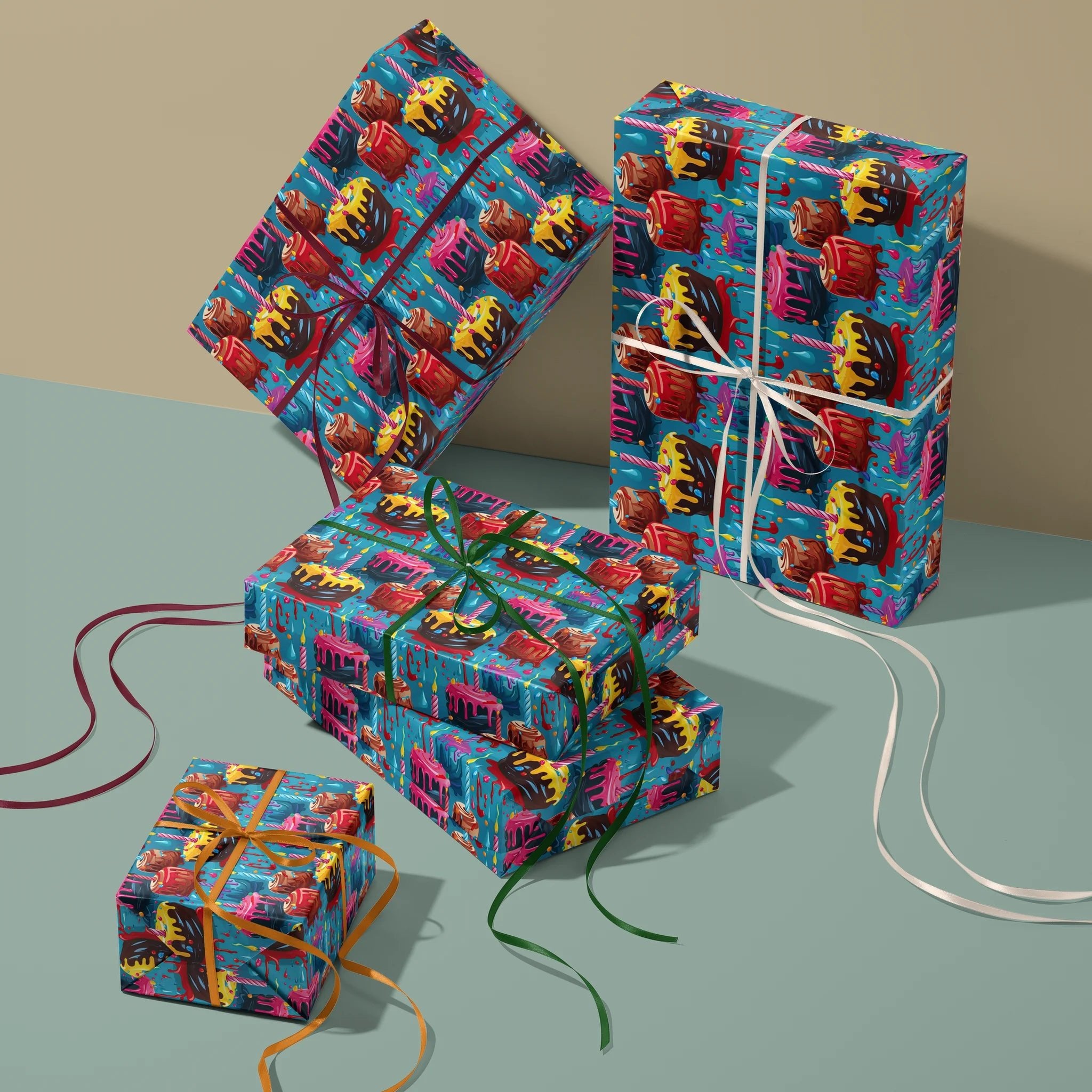 Candle Wishers Gift Wrapping Paper