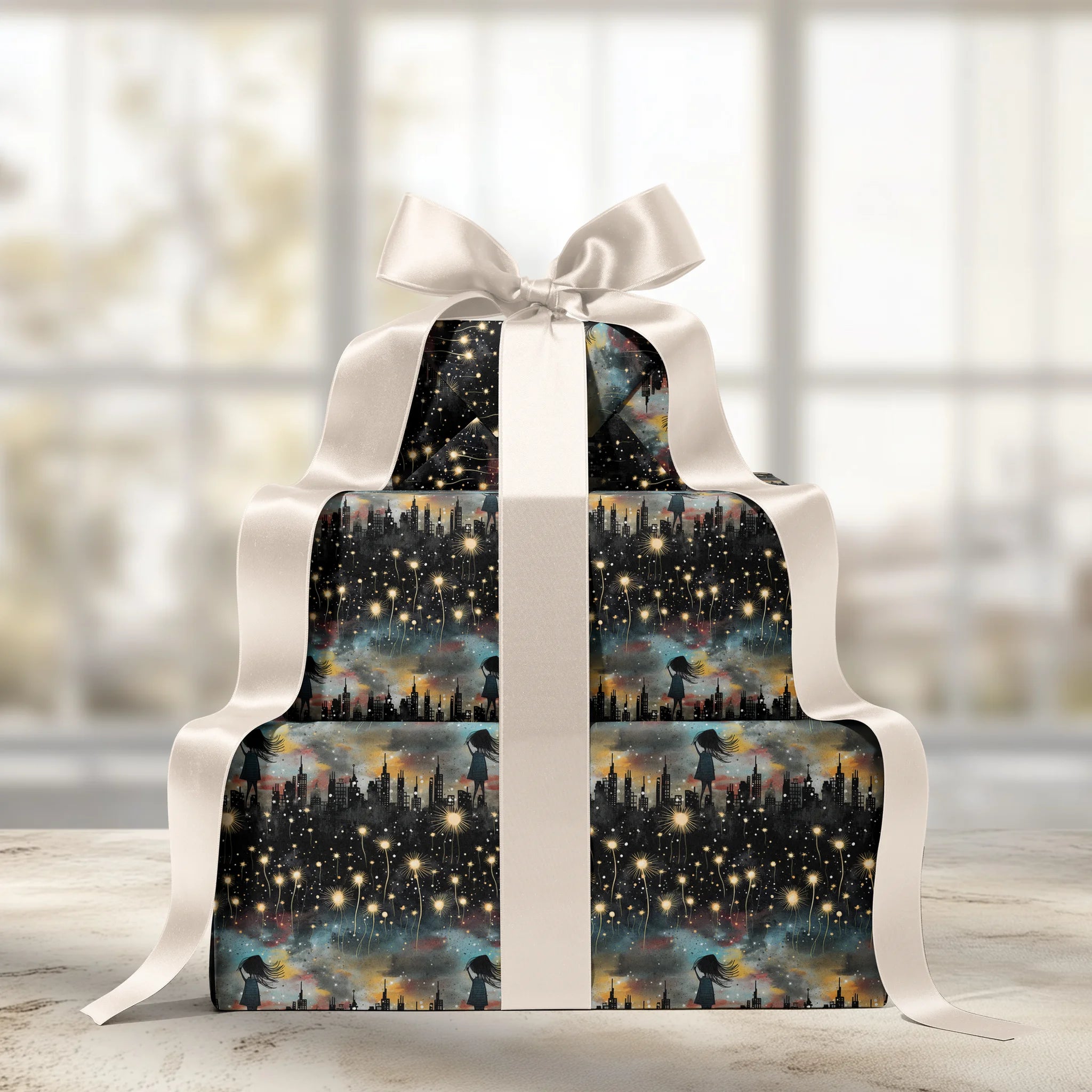 City of Stars Gift Wrapping Paper