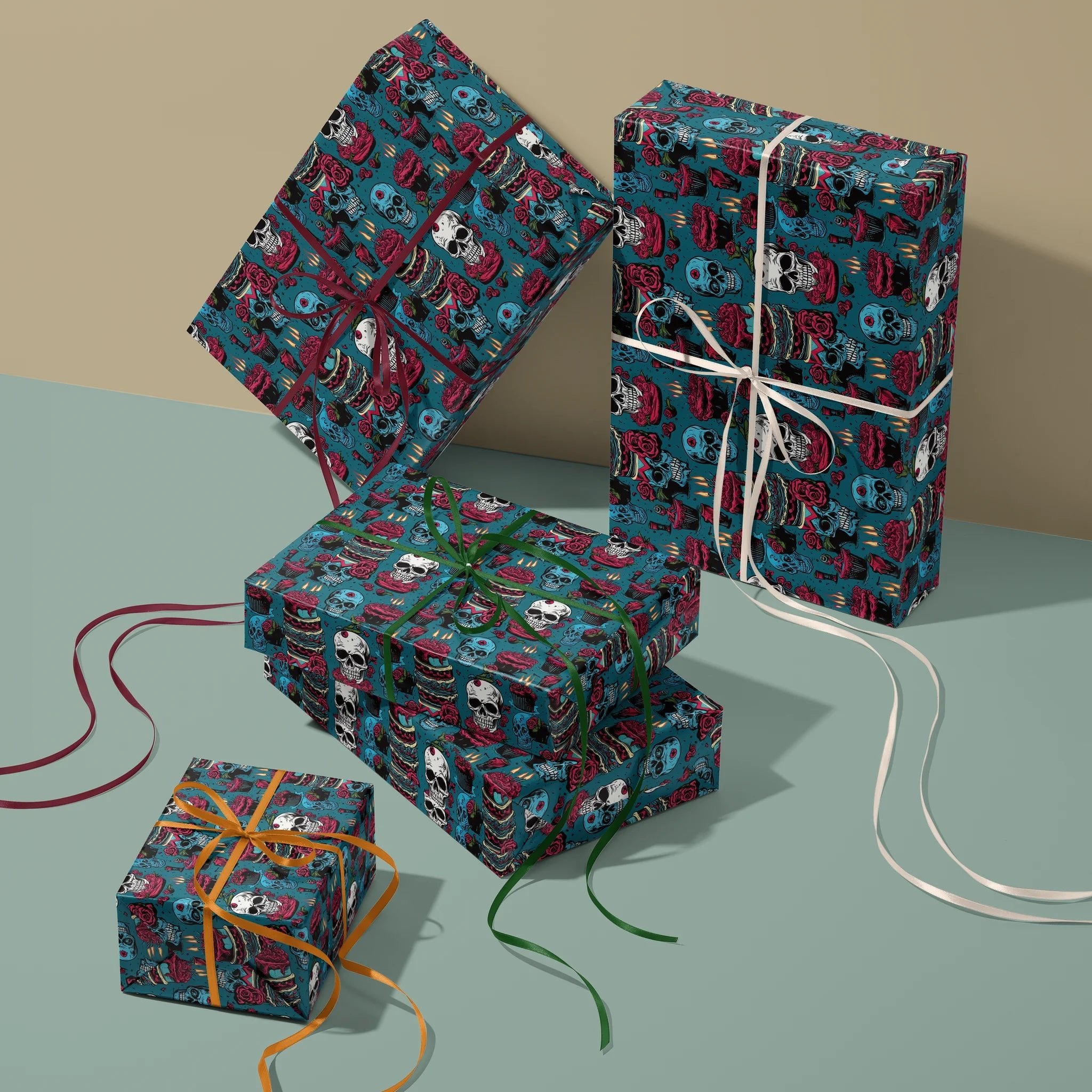 Dead Serious Party Gift Wrapping Paper