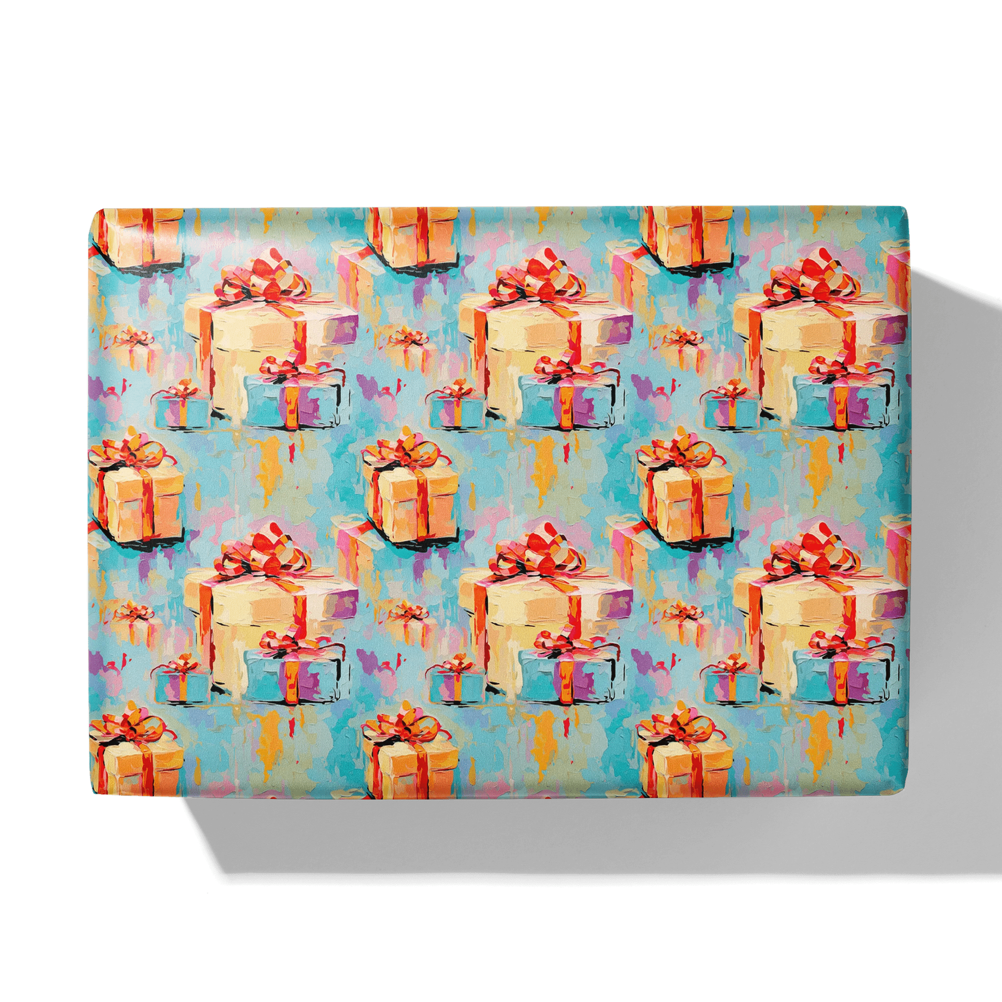 Ribbon Run Gift Wrapping Paper