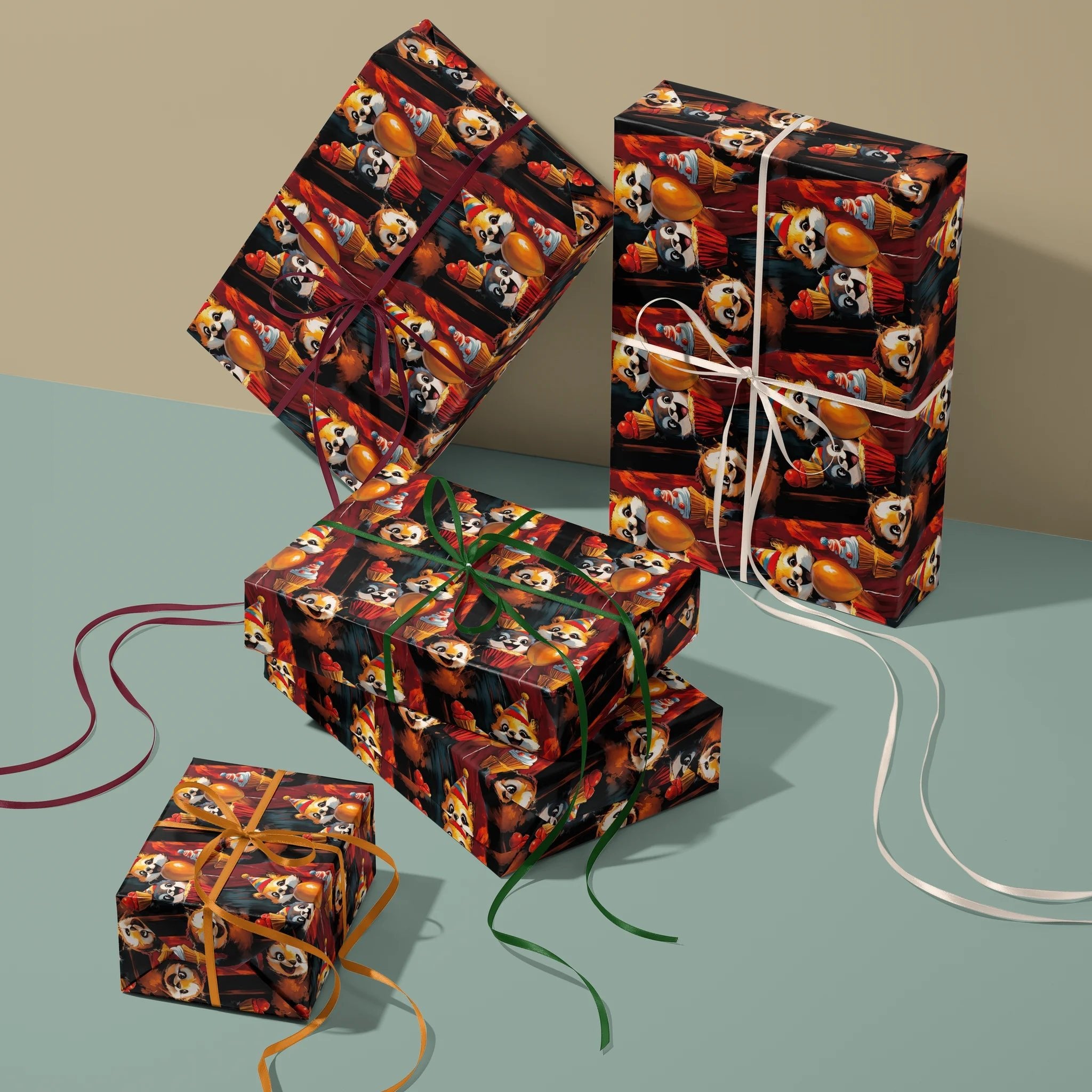 Wild About Presents Gift Wrapping Paper