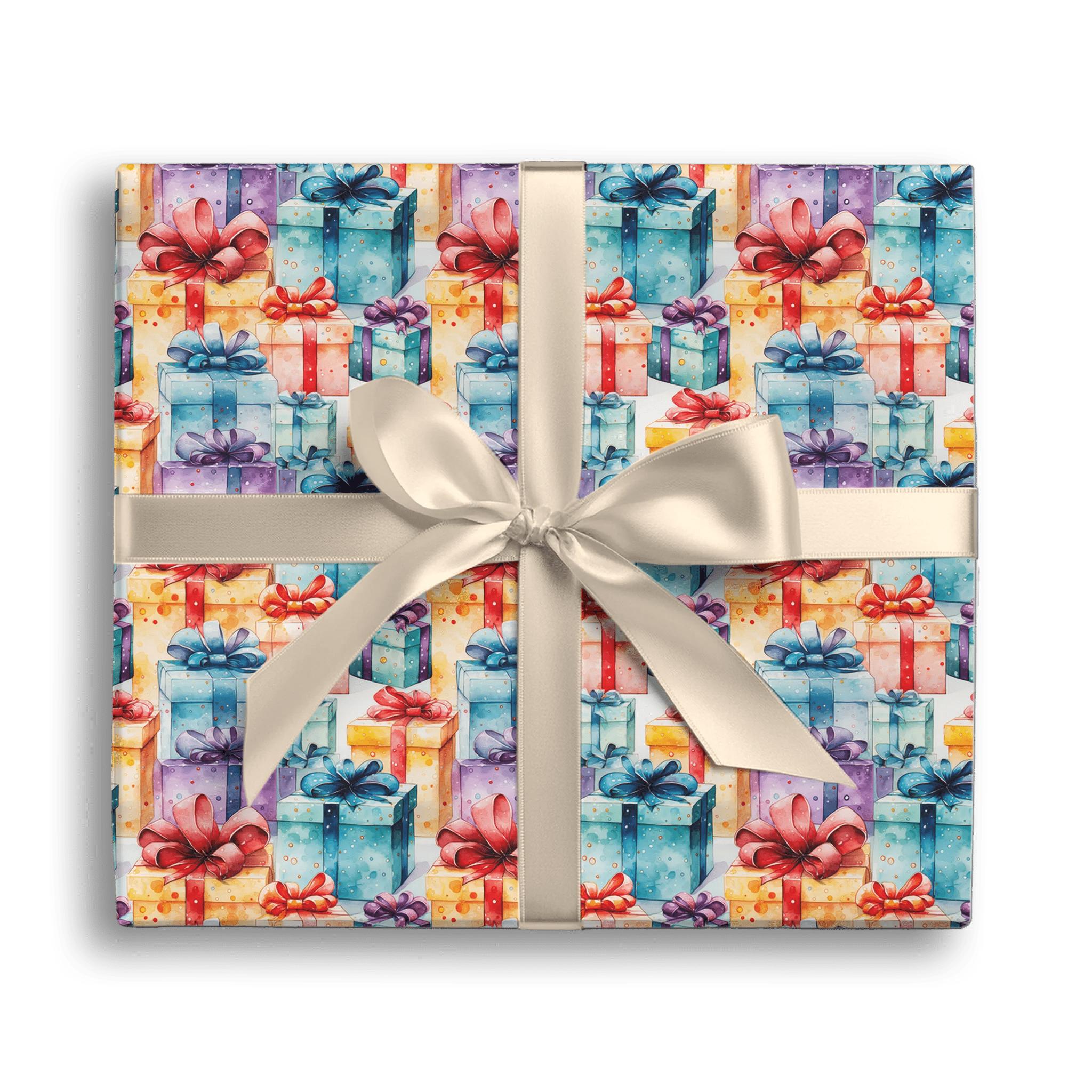 Bow-ld Move Gift Wrapping Paper
