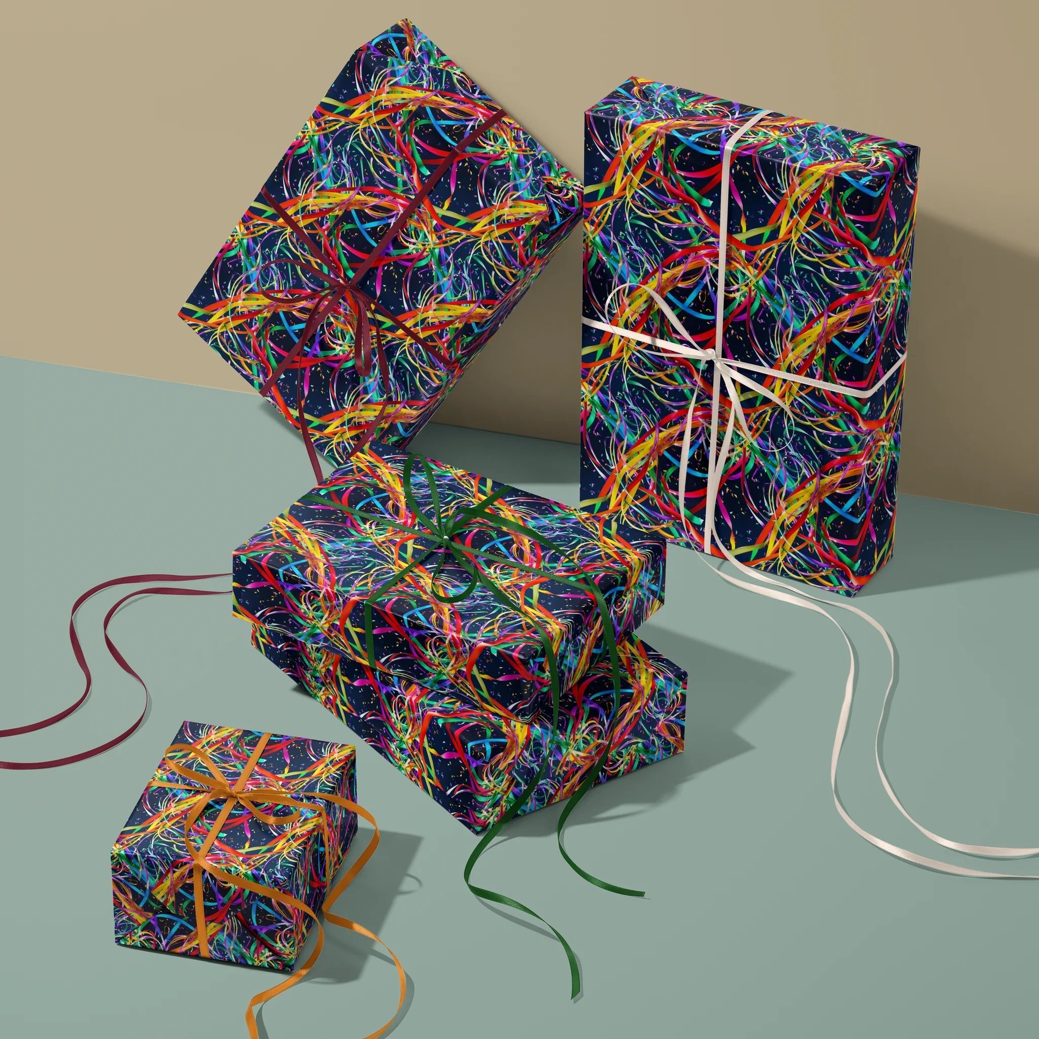 Gifted Twist Gift Wrapping Paper