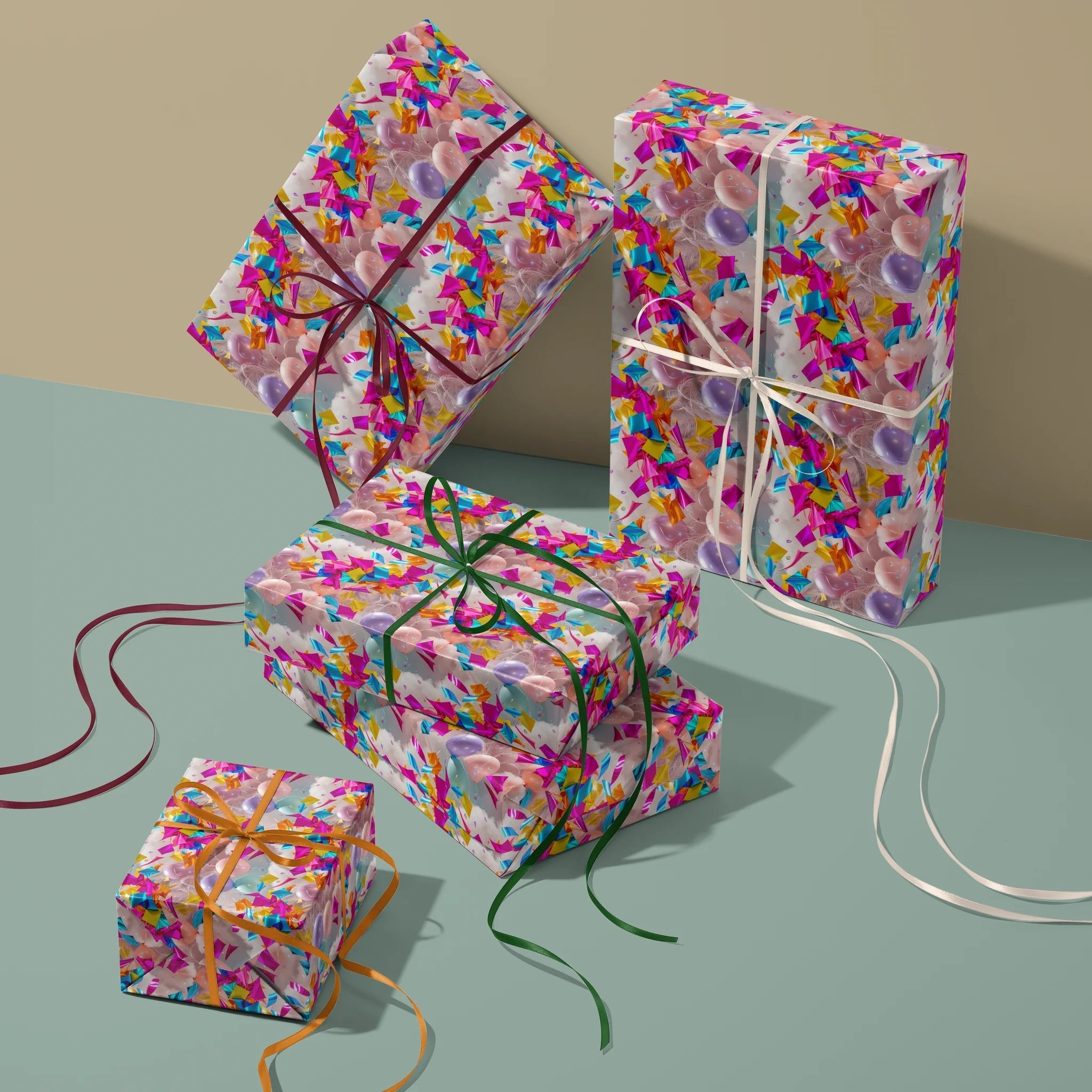 Party Like It’s Wrapped Gift Wrapping Paper