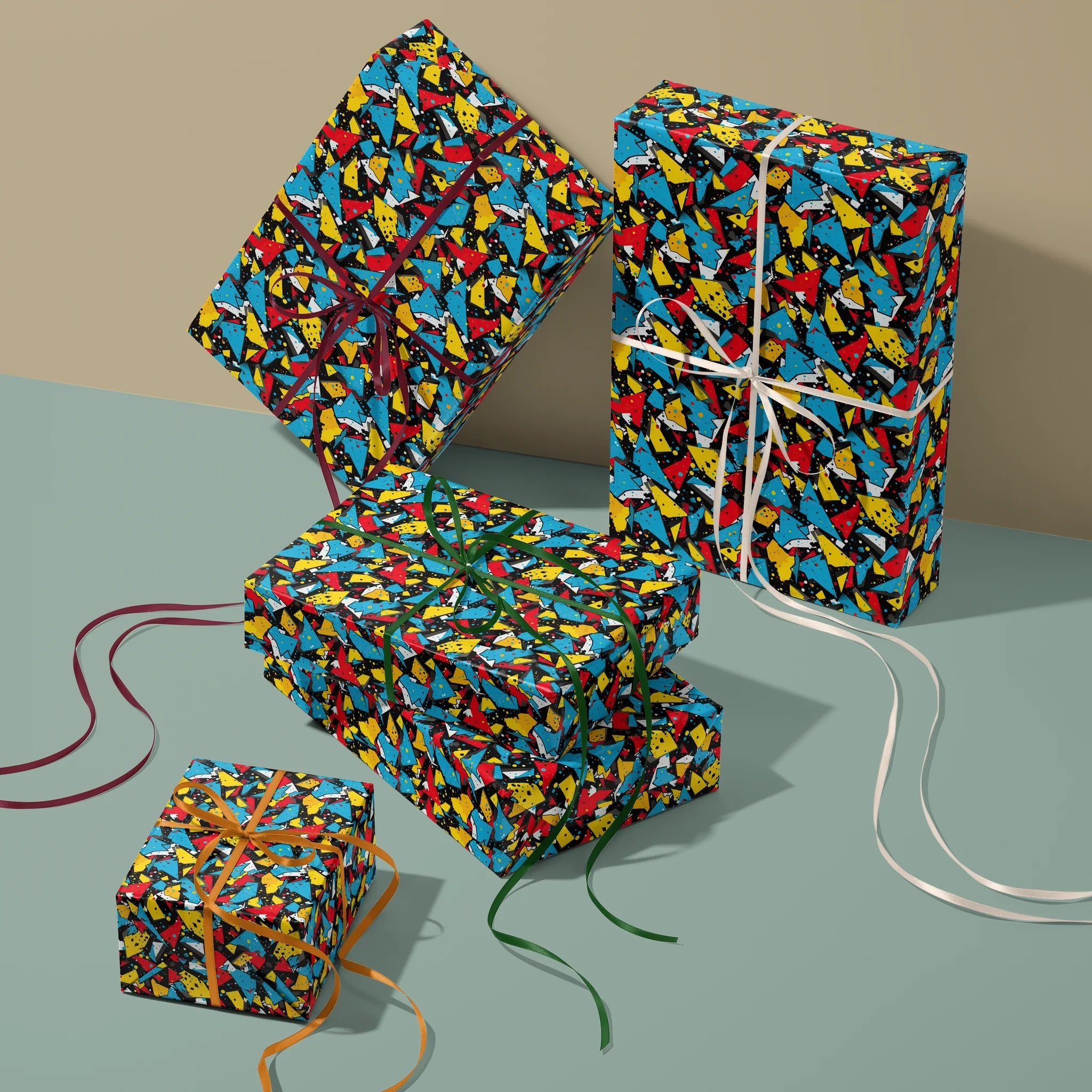 Retro Ruckus Gift Wrapping Paper