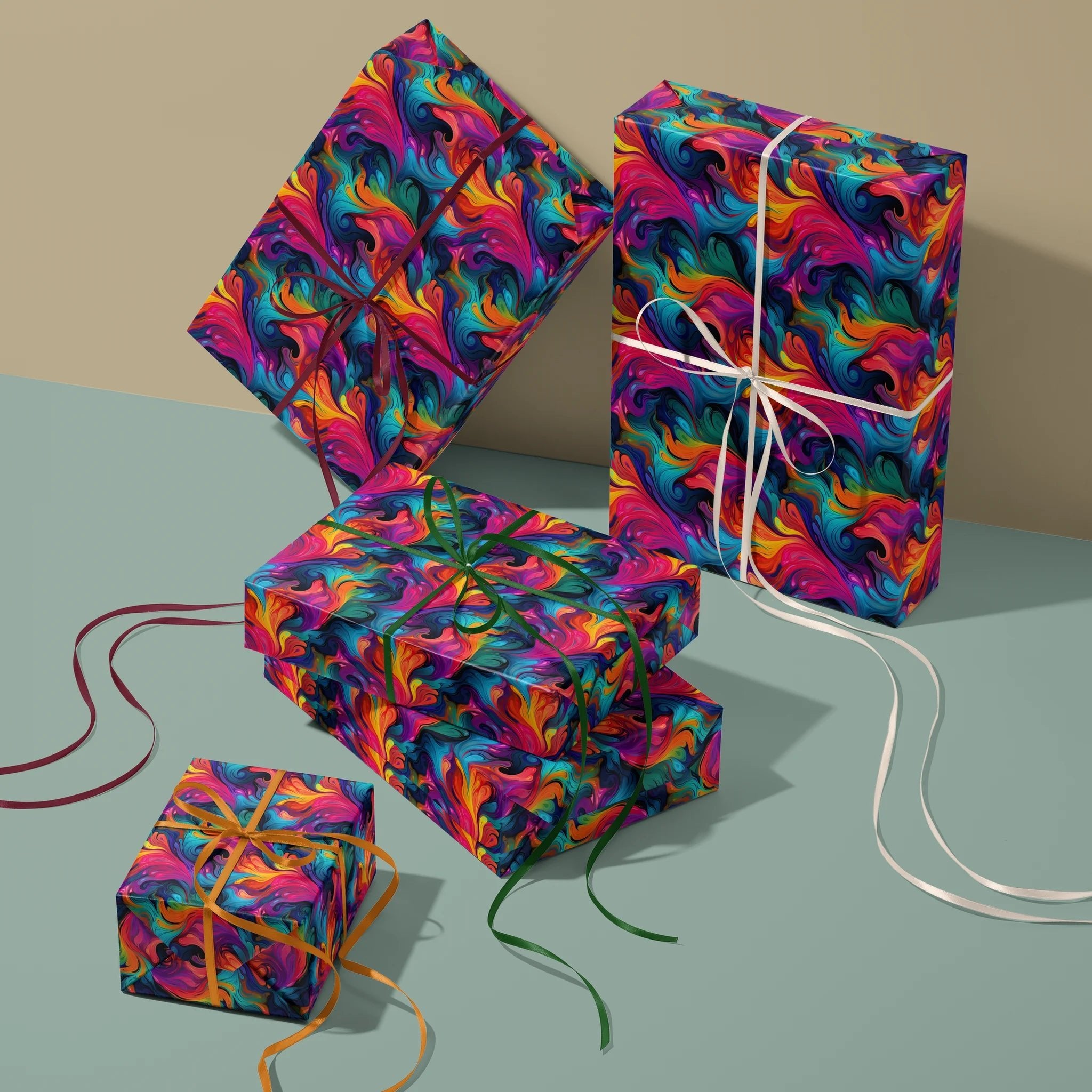 Gift Whirlwind Gift Wrapping Paper