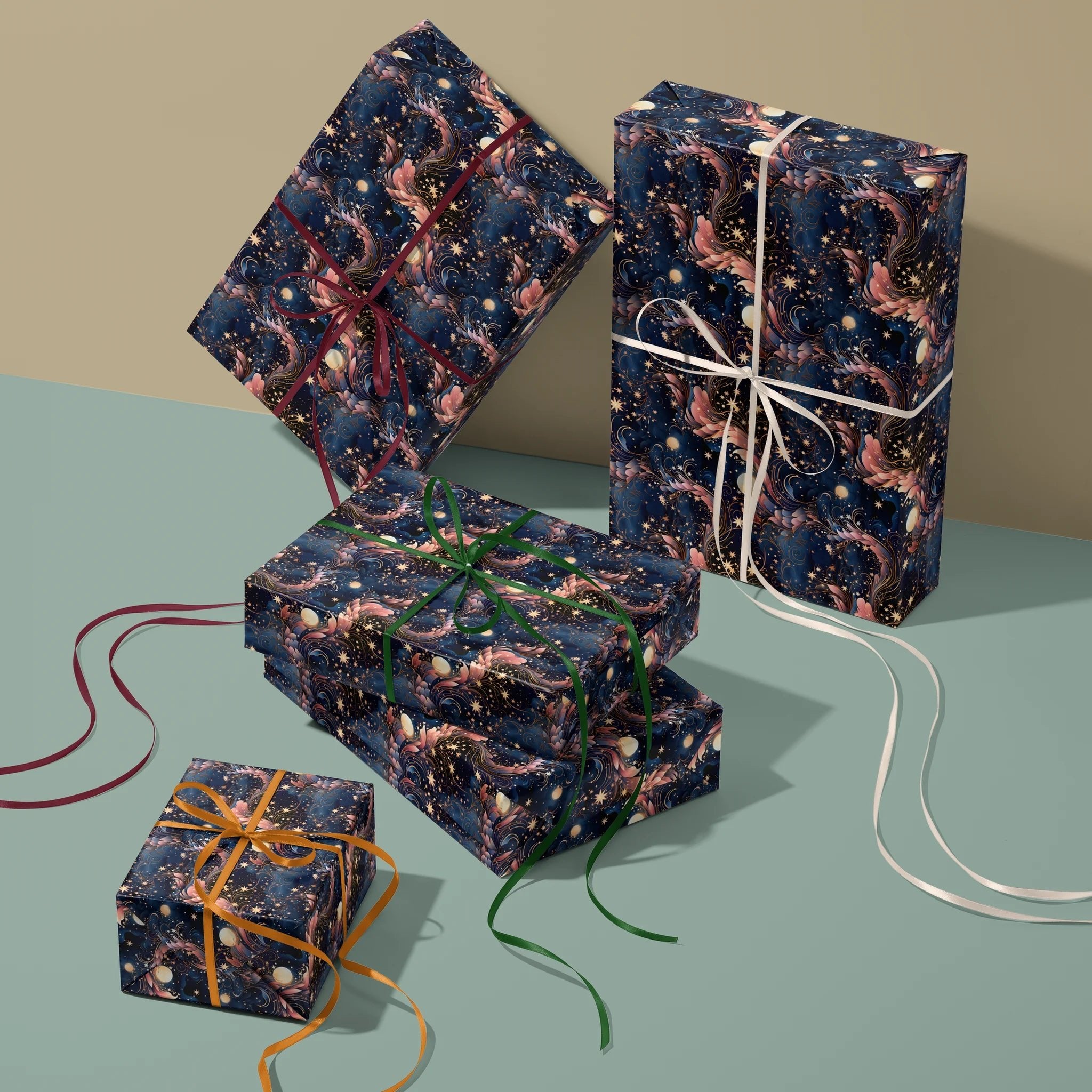 Moonbeam Wishes Gift Wrapping Paper