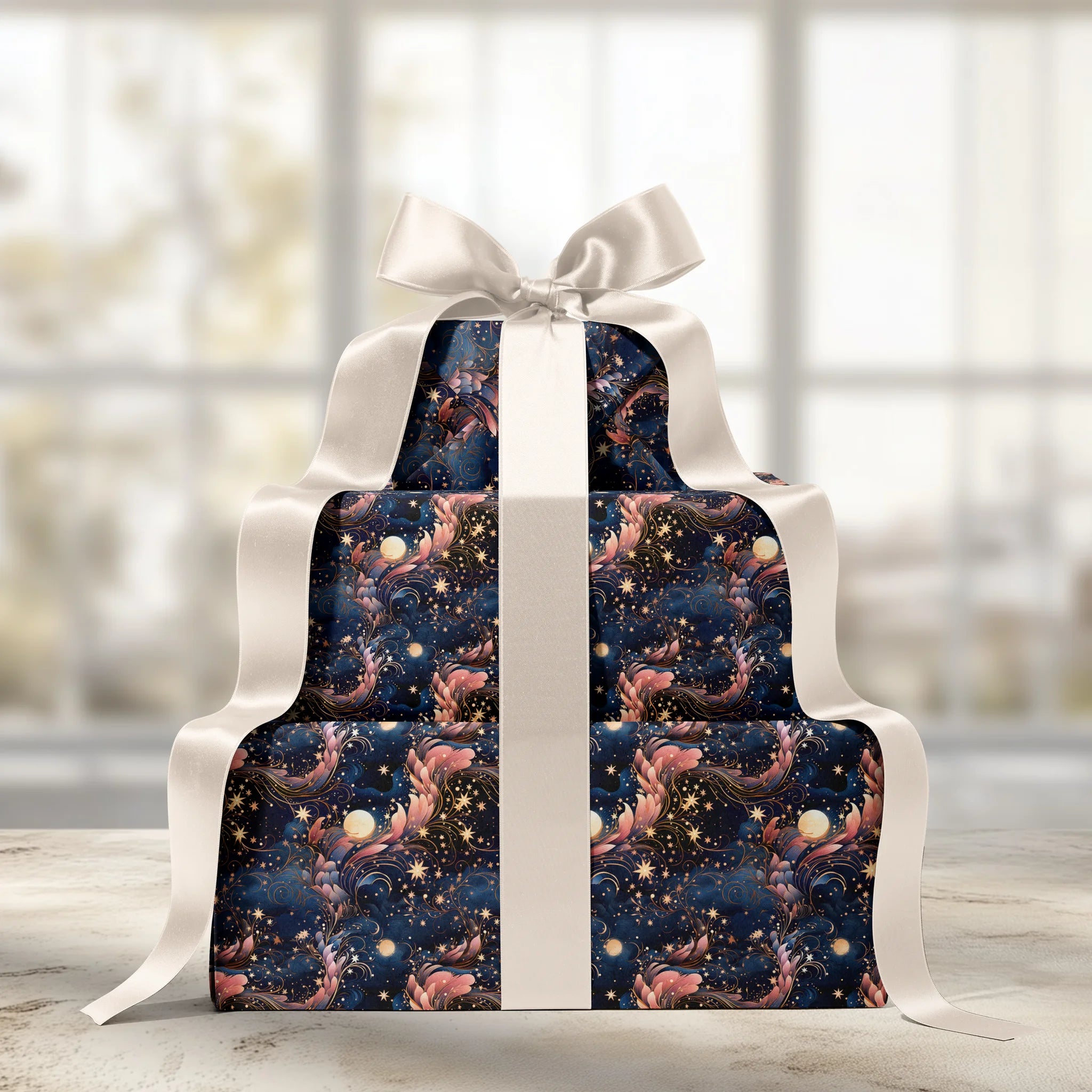 Moonbeam Wishes Gift Wrapping Paper