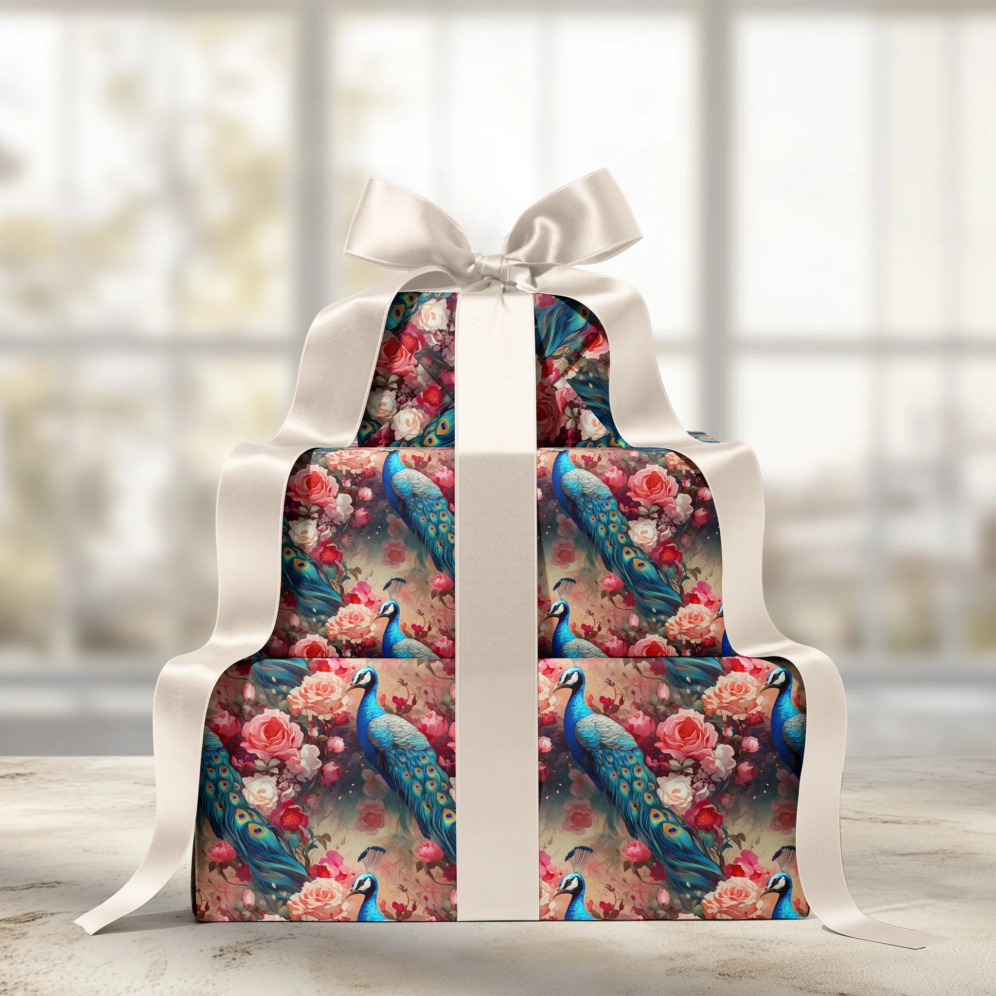 Regal Jewel Tones Gift Wrapping Paper