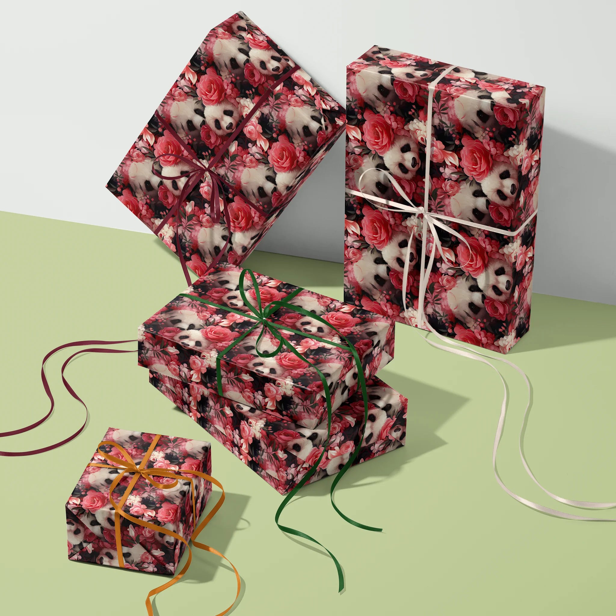 Gentle Bamboo Guardian Gift Wrapping Paper