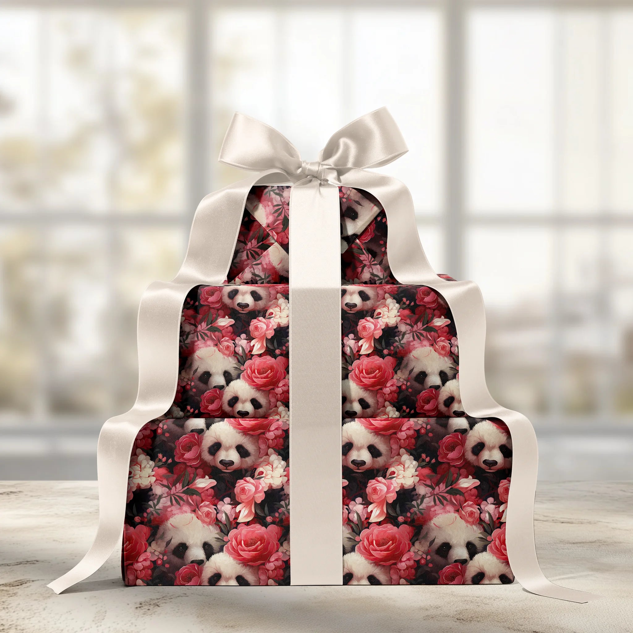 Gentle Bamboo Guardian Gift Wrapping Paper