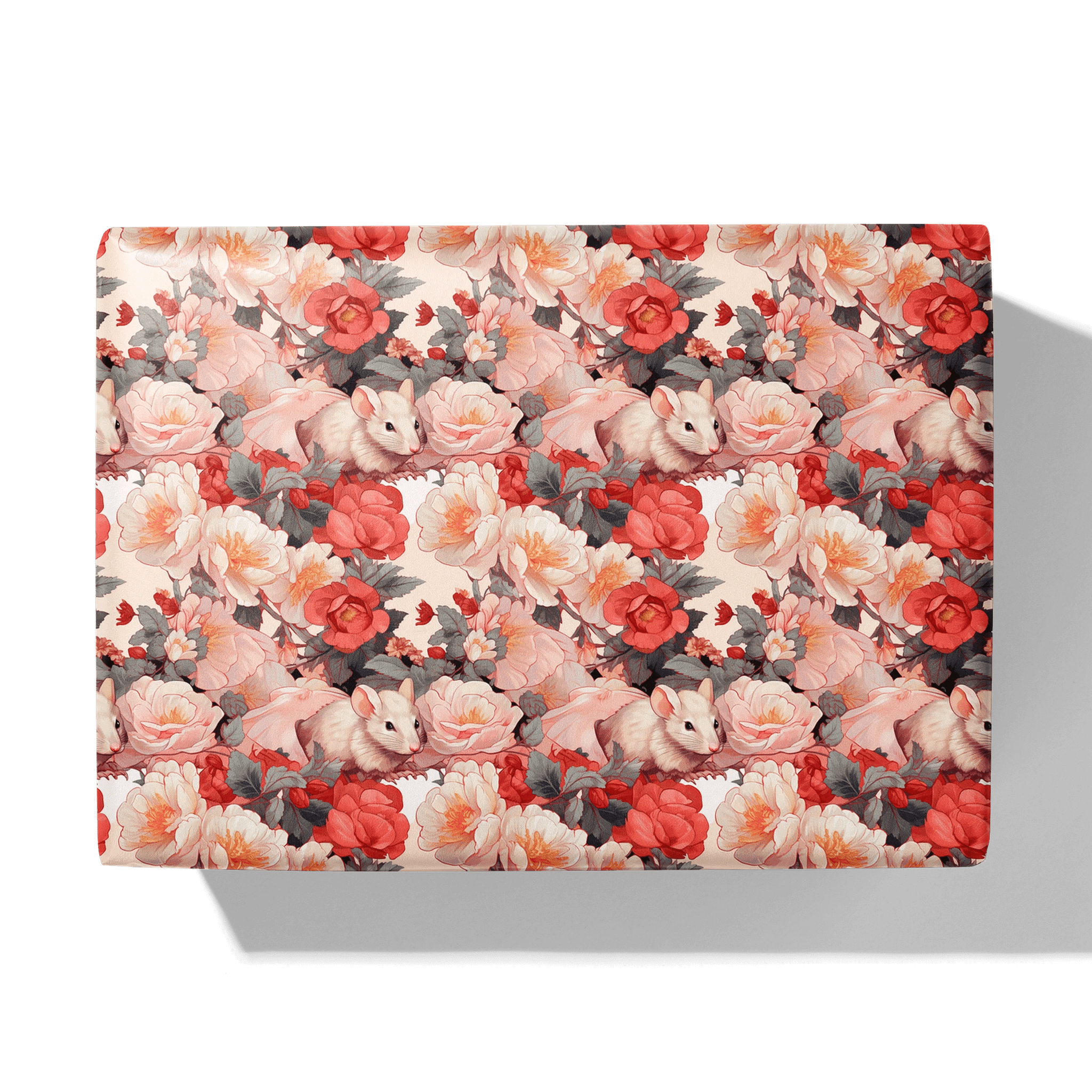 Whimsical Floral Explorer Gift Wrapping Paper