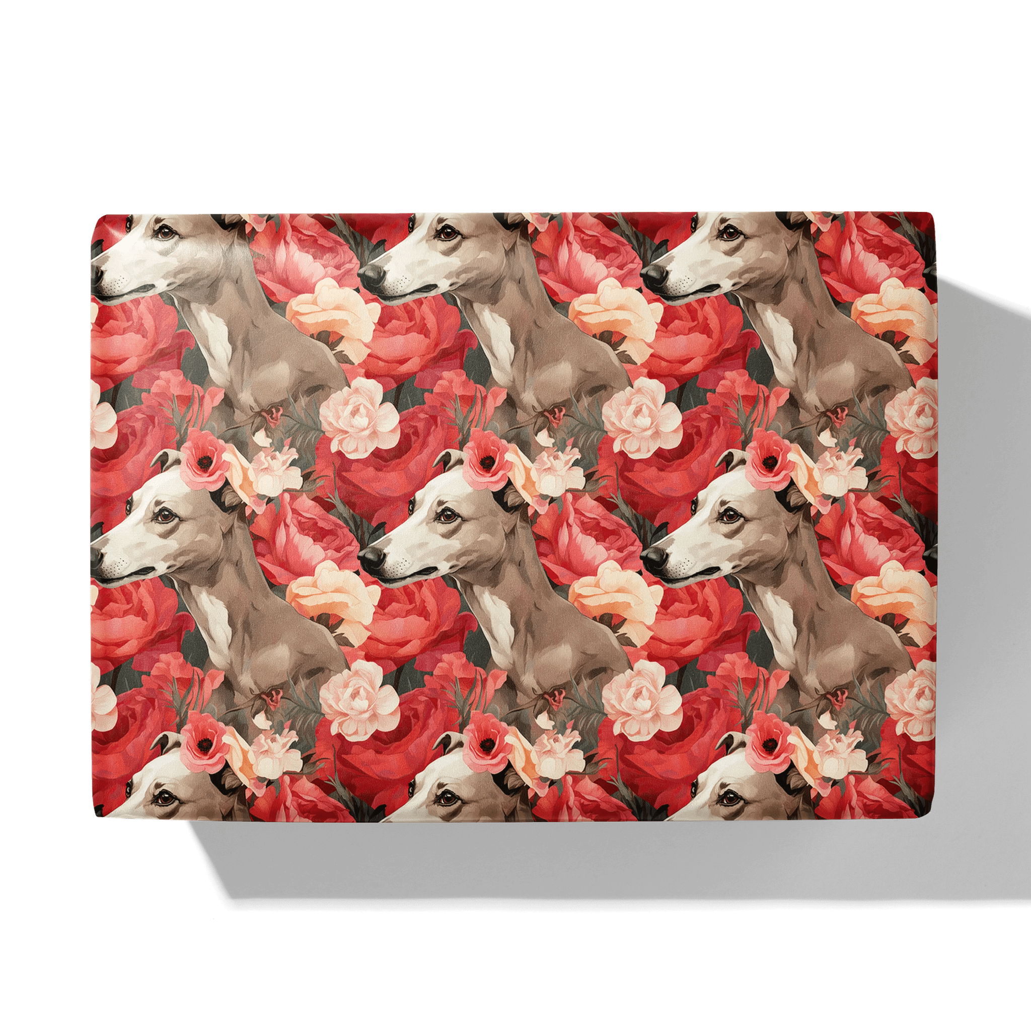 Floral Loyal Companion Gift Wrapping Paper