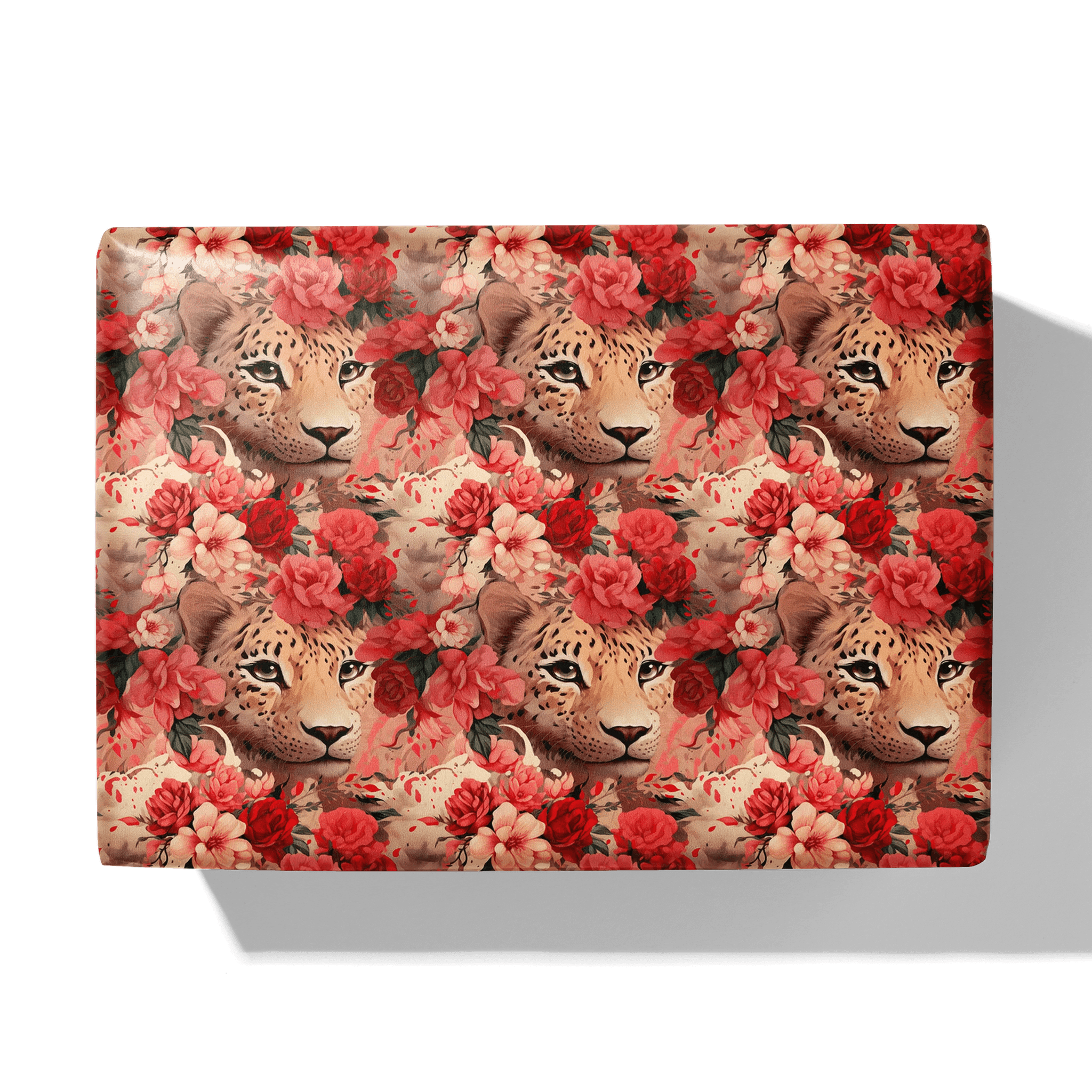 Wildflower Cheetah Grace Gift Wrapping Paper