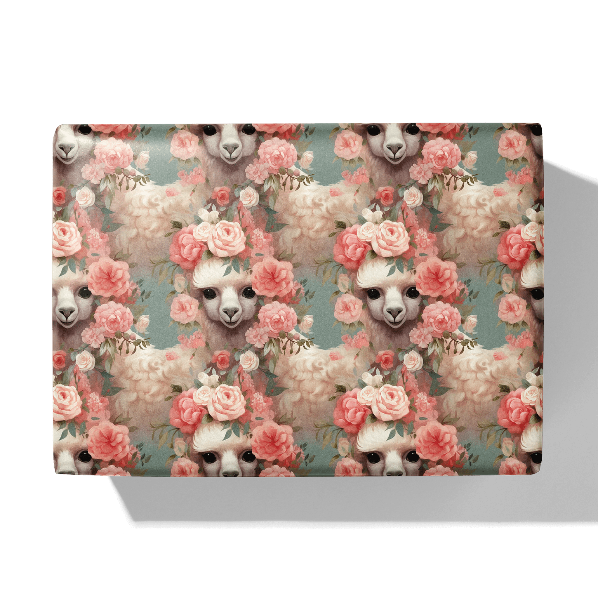Blooming Alpaca Beauty Gift Wrapping Paper