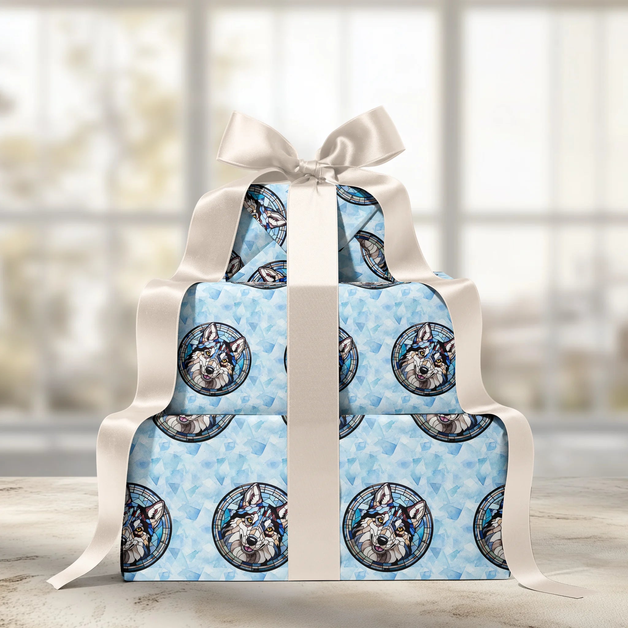 Icy Wilderness Connection Gift Wrapping Paper