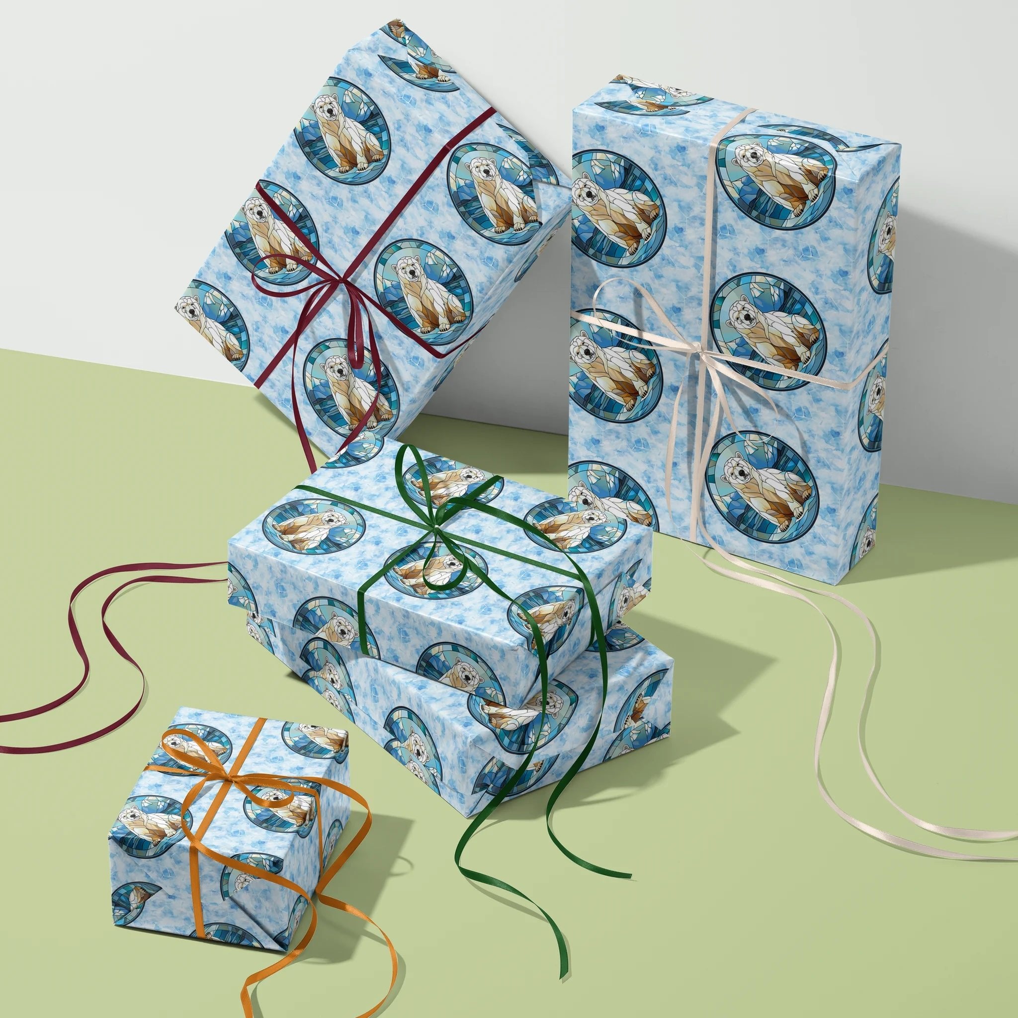 Strength In Ice Gift Wrapping Paper