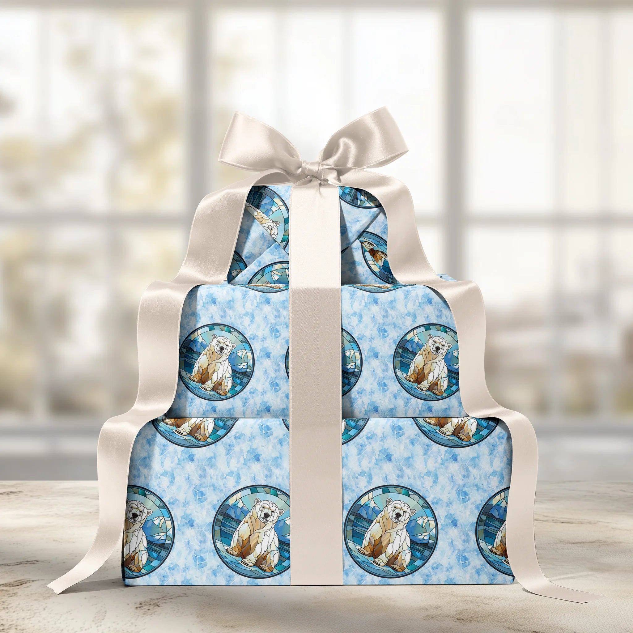 Strength In Ice Gift Wrapping Paper