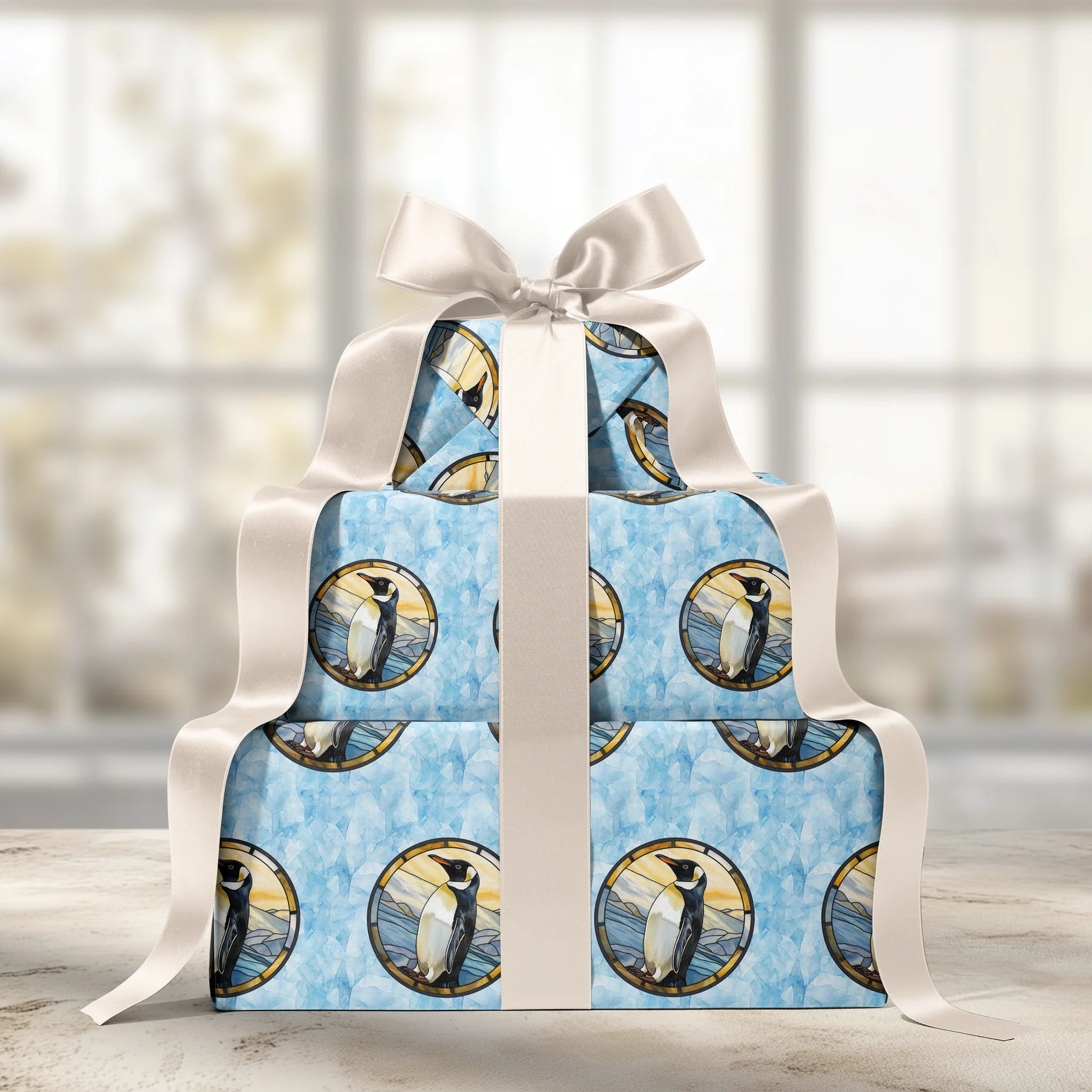 Graceful Icy Wanderer Gift Wrapping Paper