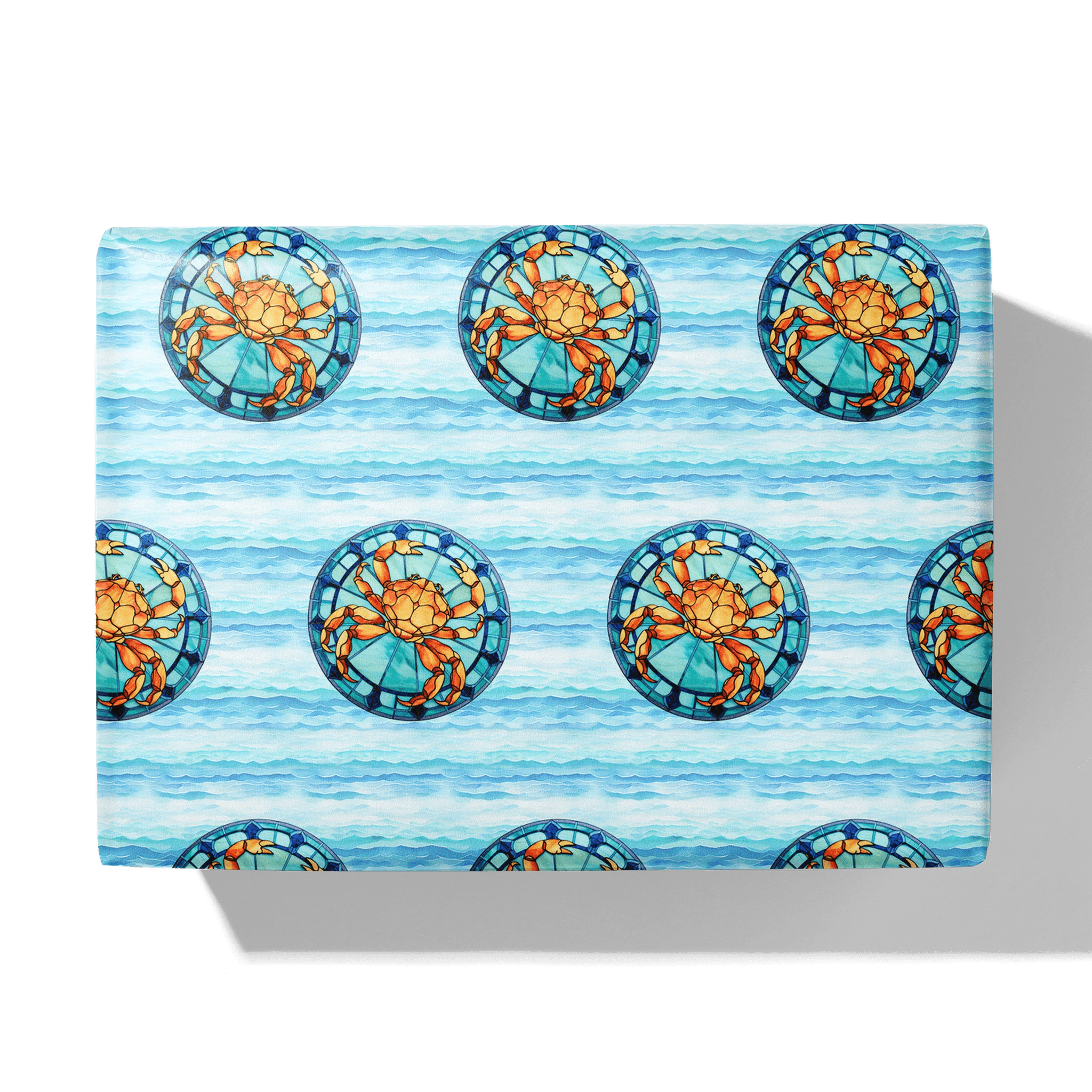 Coastal Shoreline Symbol Gift Wrapping Paper
