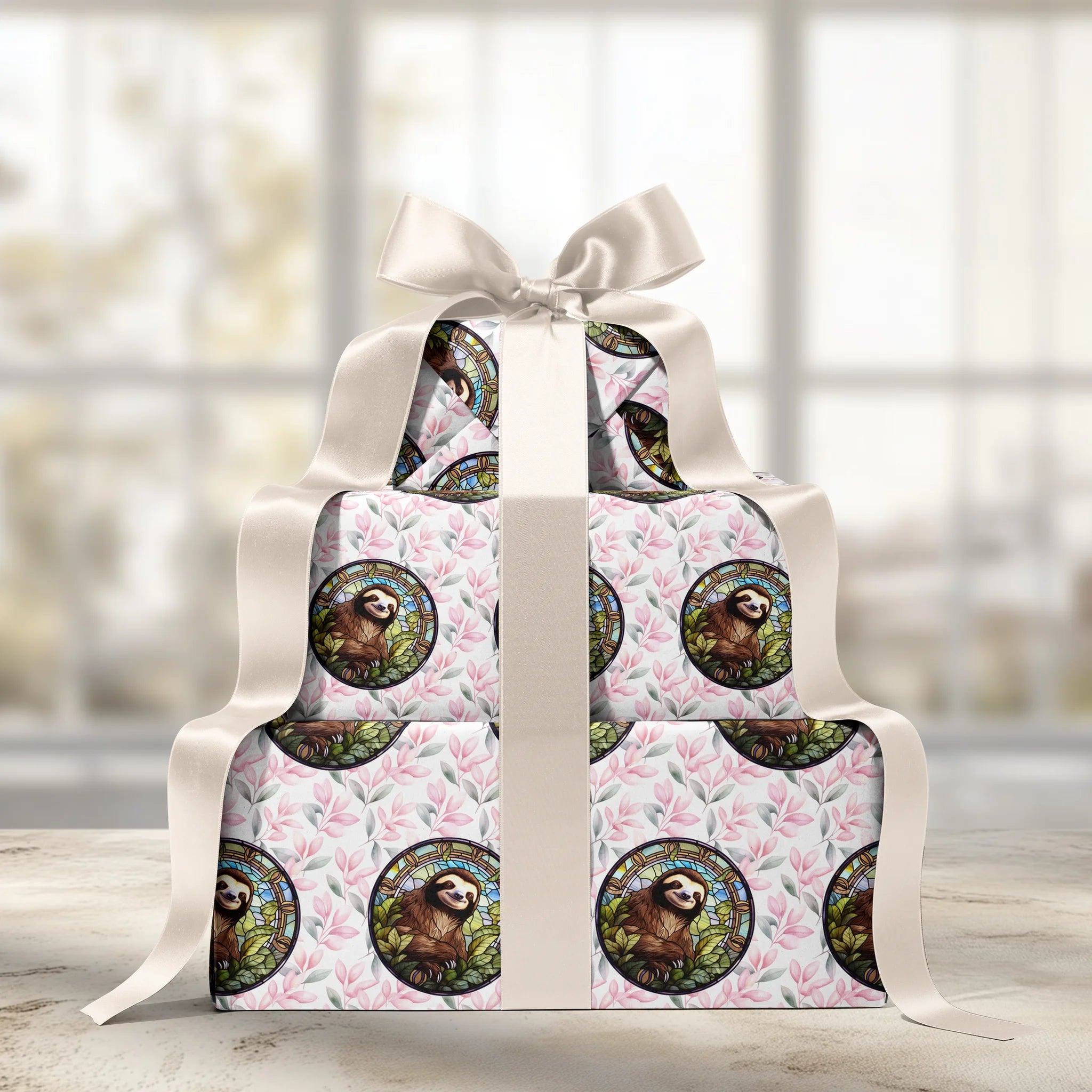 Cheerful And Laid-Back Gift Wrapping Paper