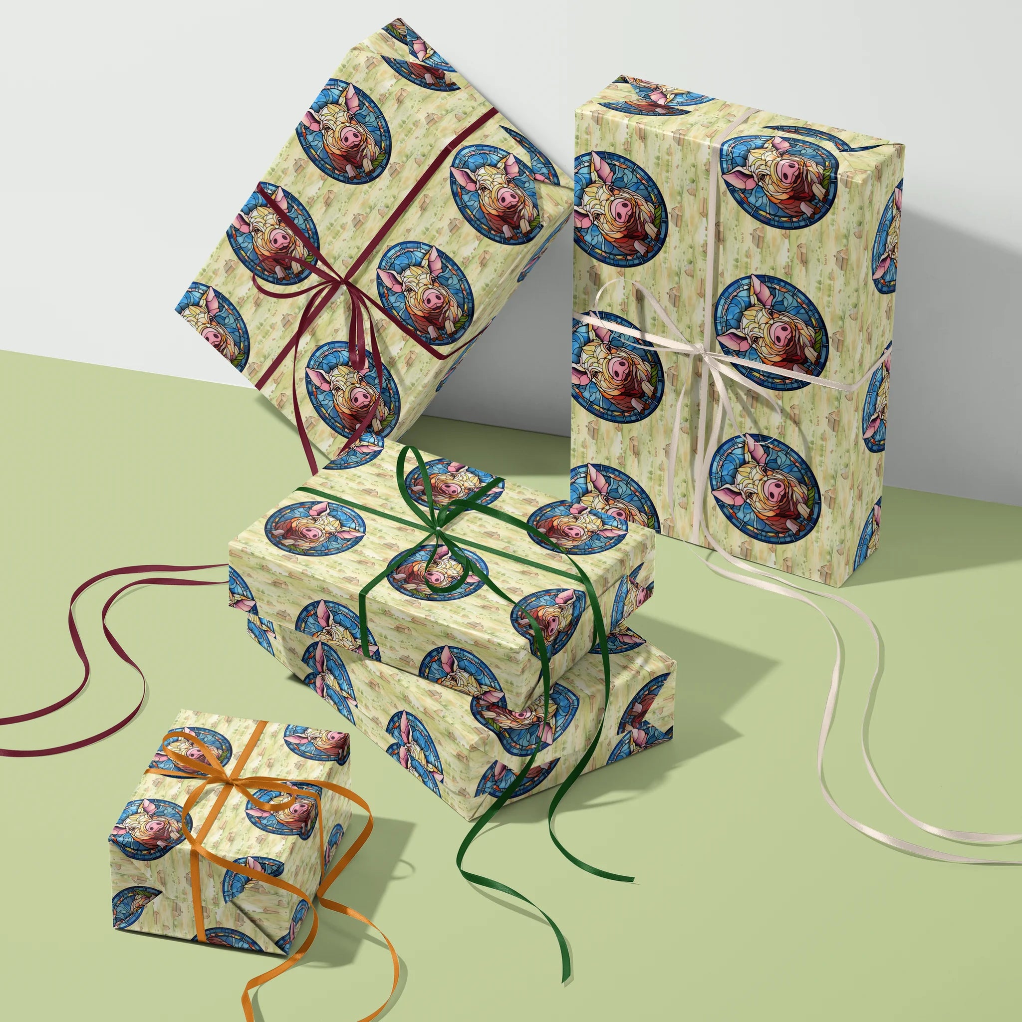 Playful Rural Essence Gift Wrapping Paper