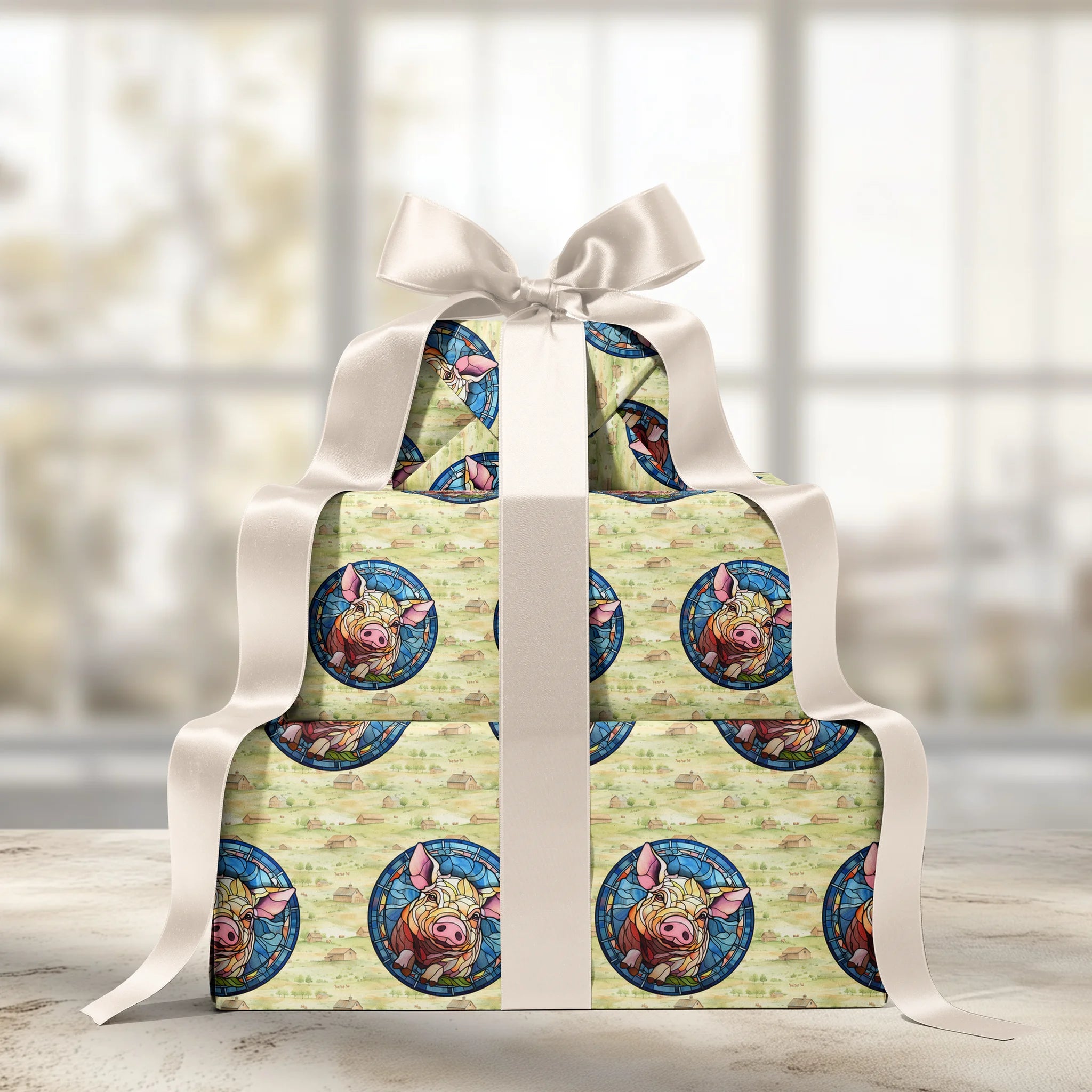 Playful Rural Essence Gift Wrapping Paper