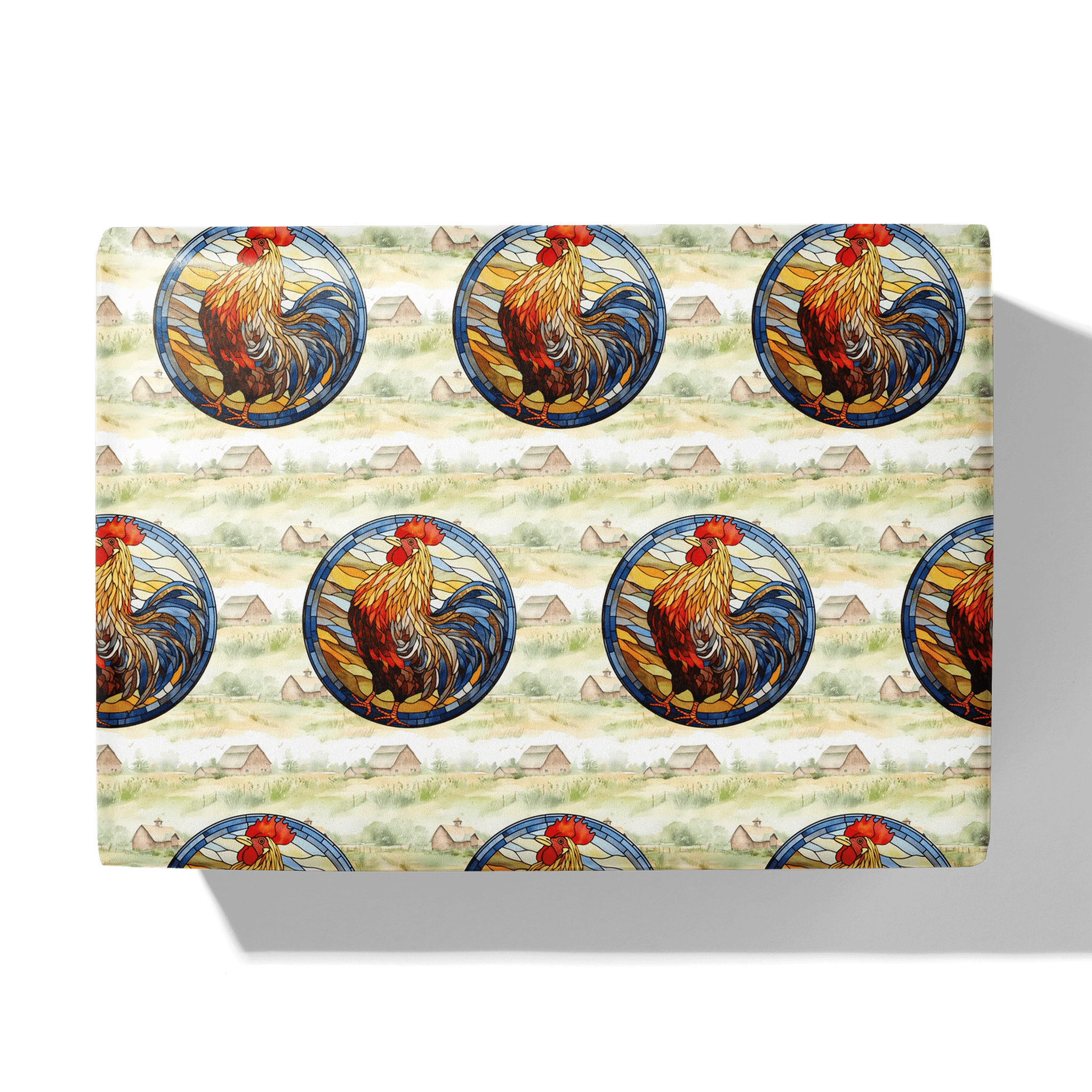 Vibrant Farm Icon Gift Wrapping Paper