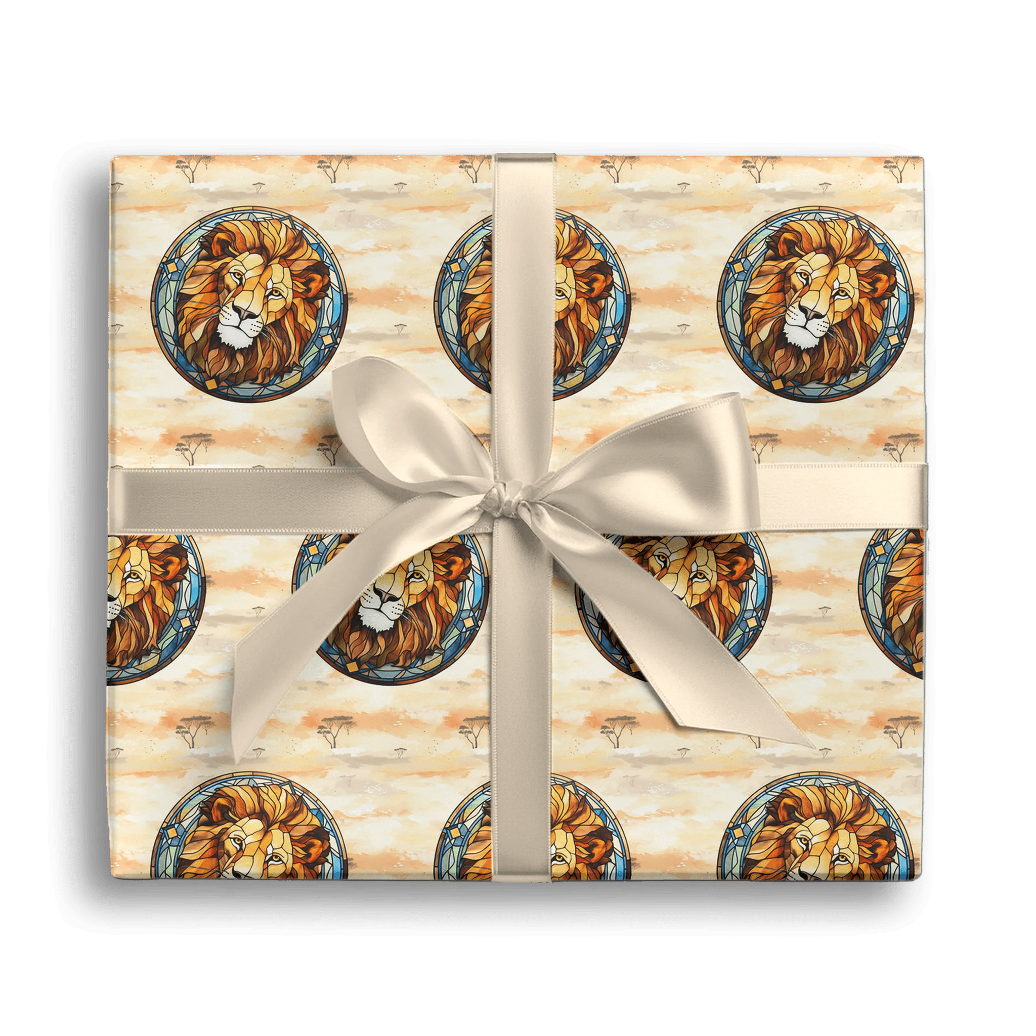 Majestic Golden Pride Gift Wrapping Paper