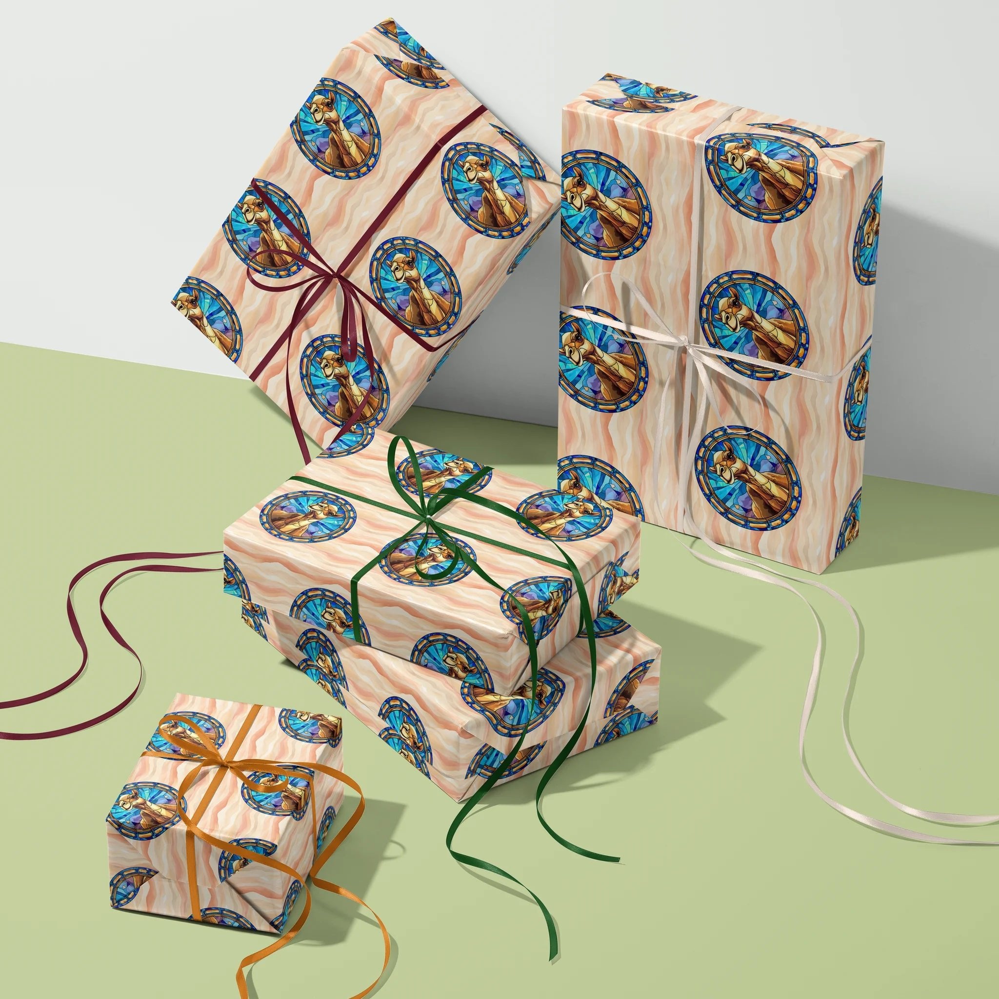 Desert Traveler’s Grace Gift Wrapping Paper