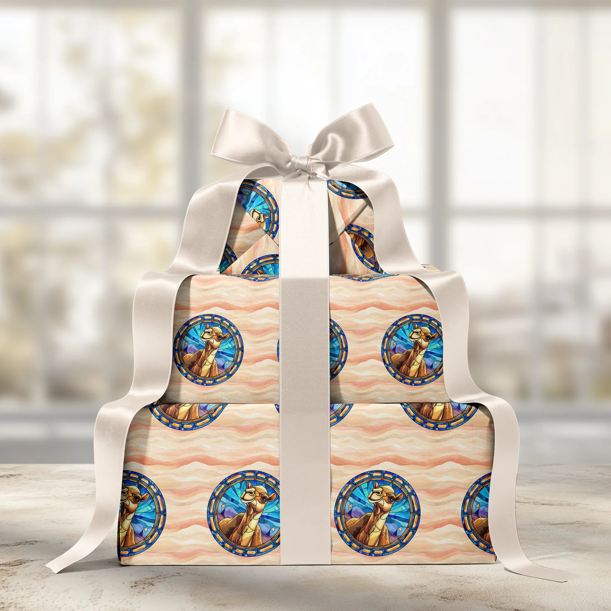 Desert Traveler’s Grace Gift Wrapping Paper