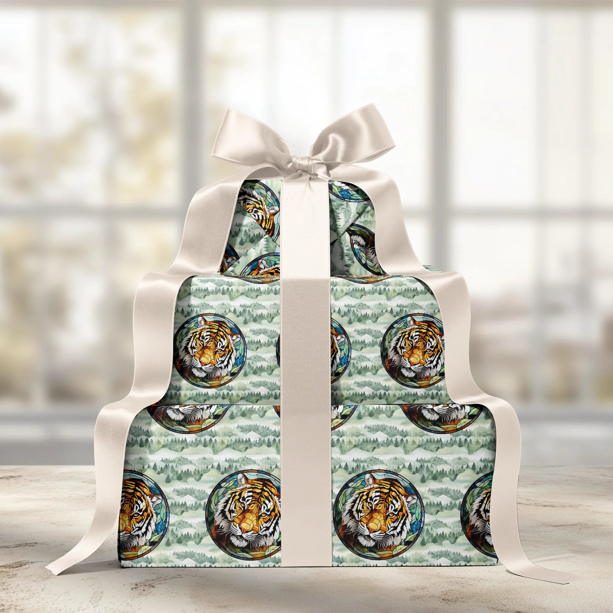 Wild Amber Intensity Gift Wrapping Paper