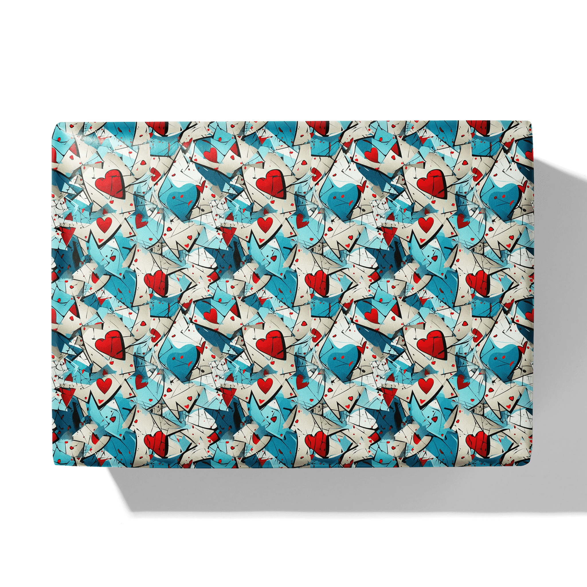 Broken Hearts Alert Gift Wrapping Paper