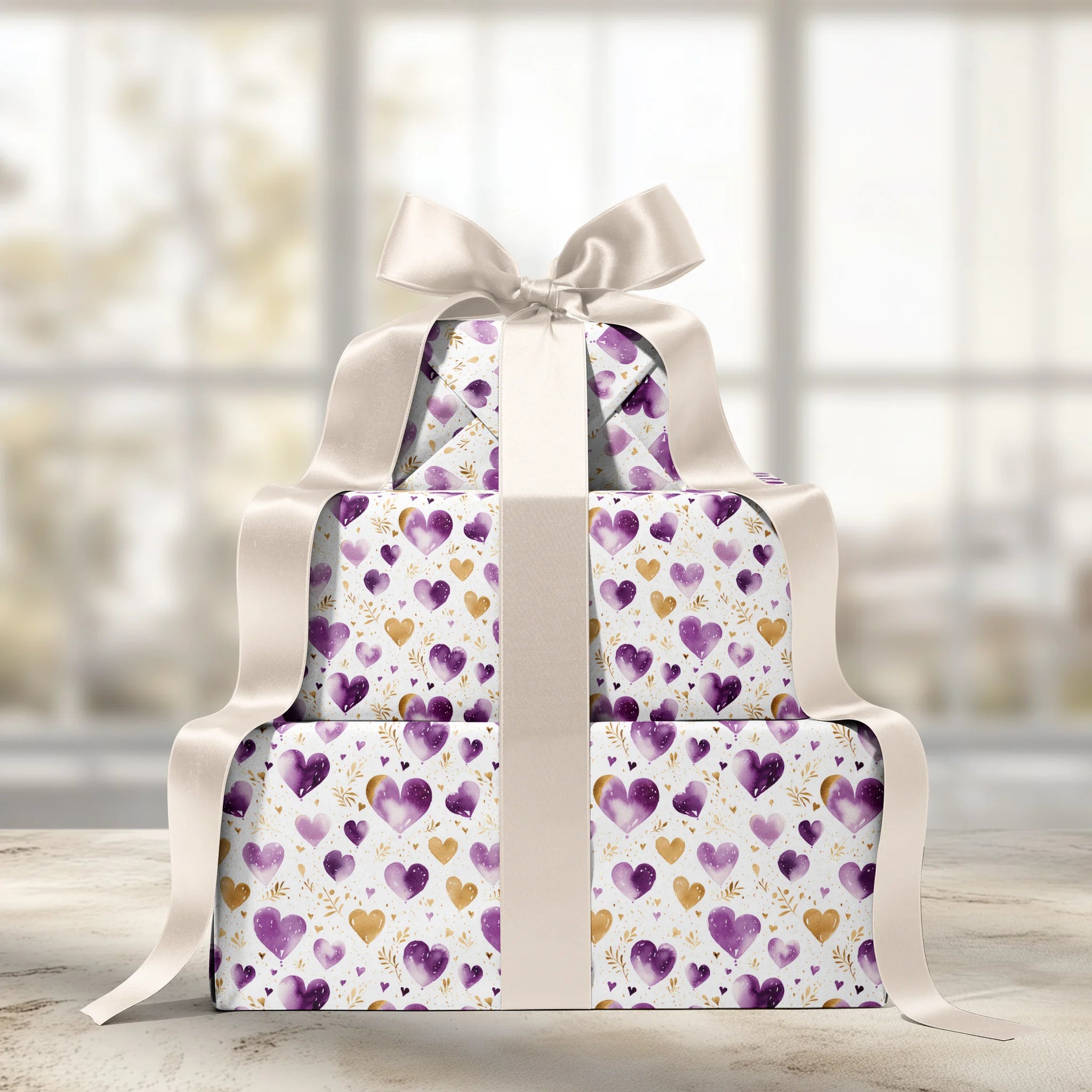 Royal Golden Touch Gift Wrapping Paper