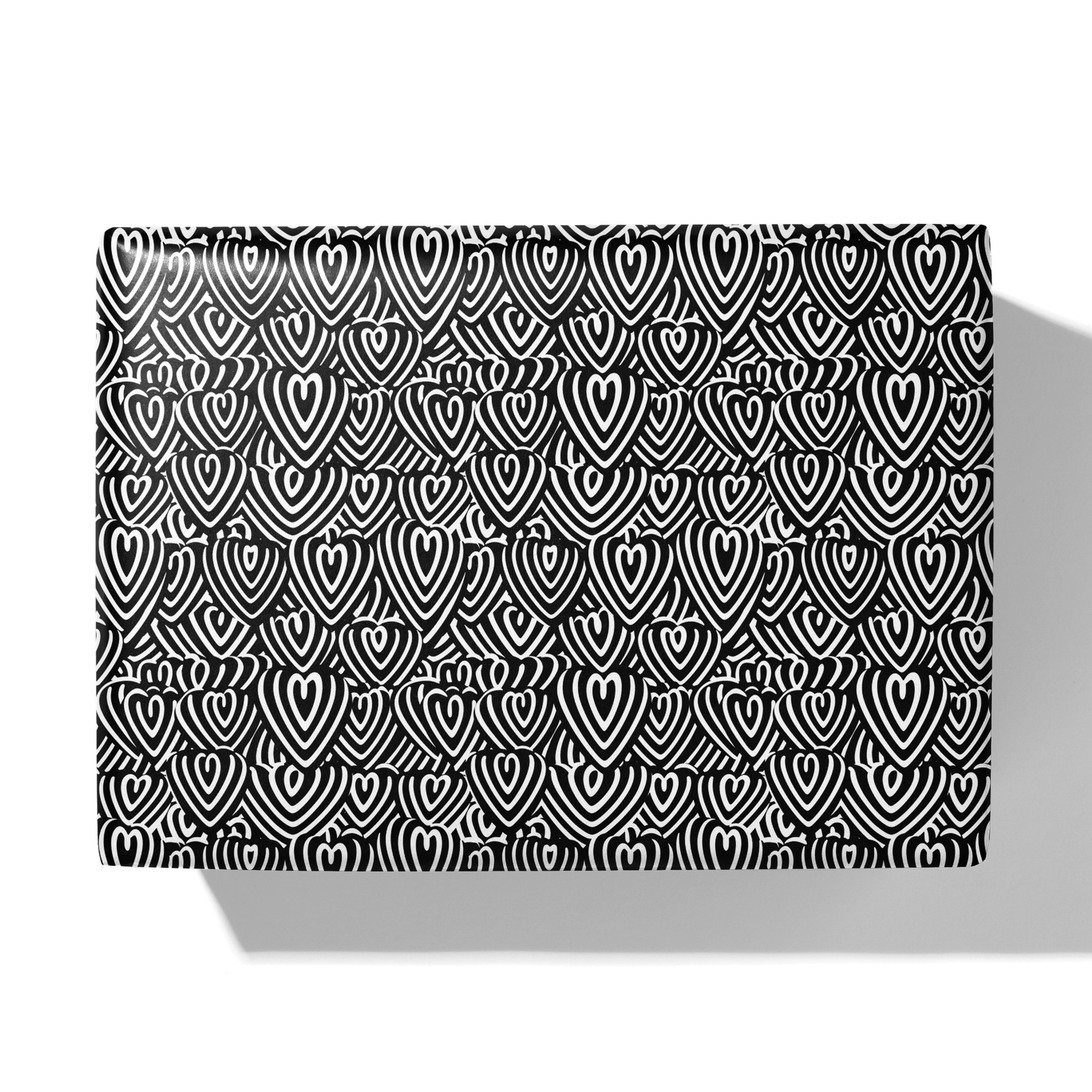 Monochrome Love Gift Wrapping Paper