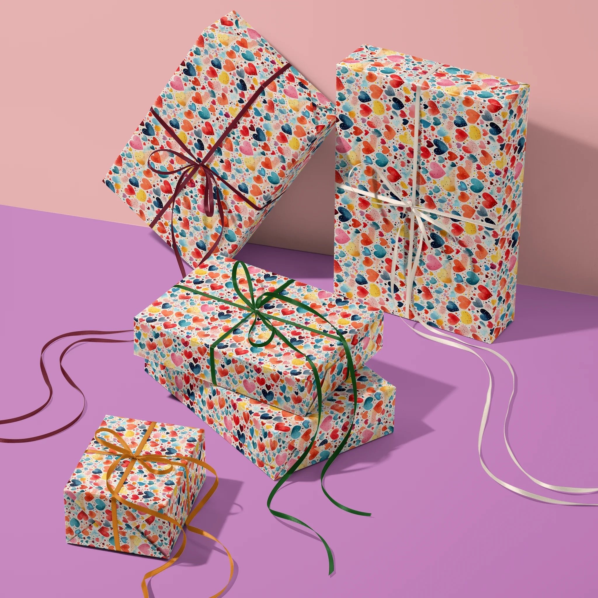Love Sprinkle World Gift Wrapping Paper