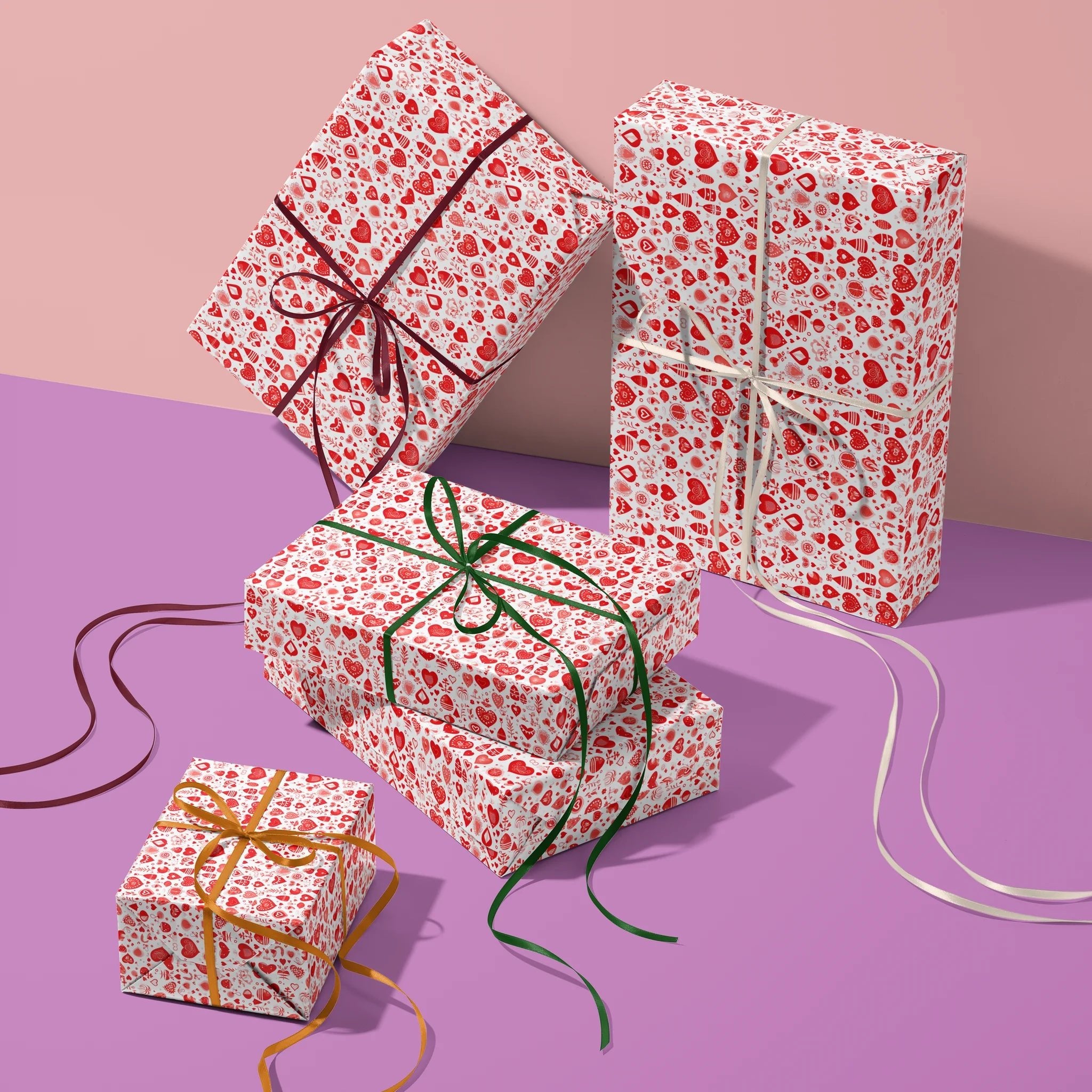 Valentine’s Playbook Gift Wrapping Paper