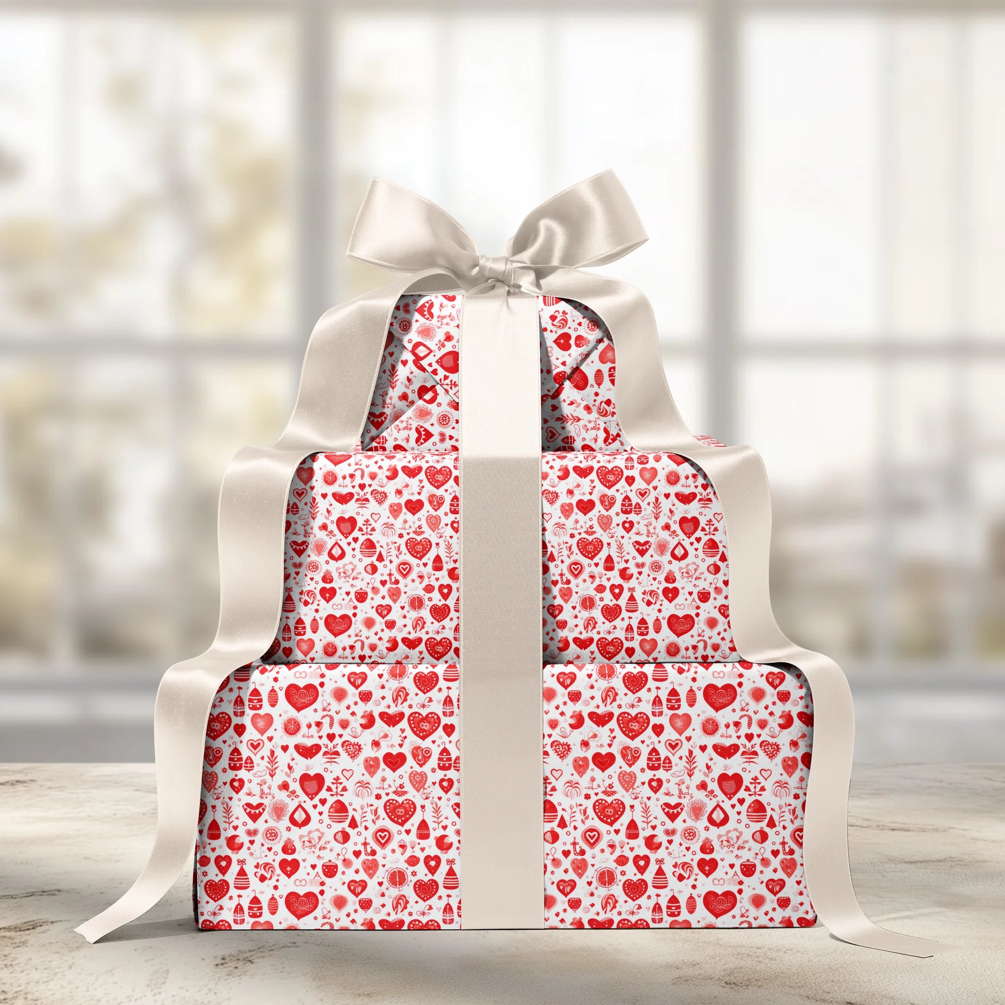 Valentine’s Playbook Gift Wrapping Paper