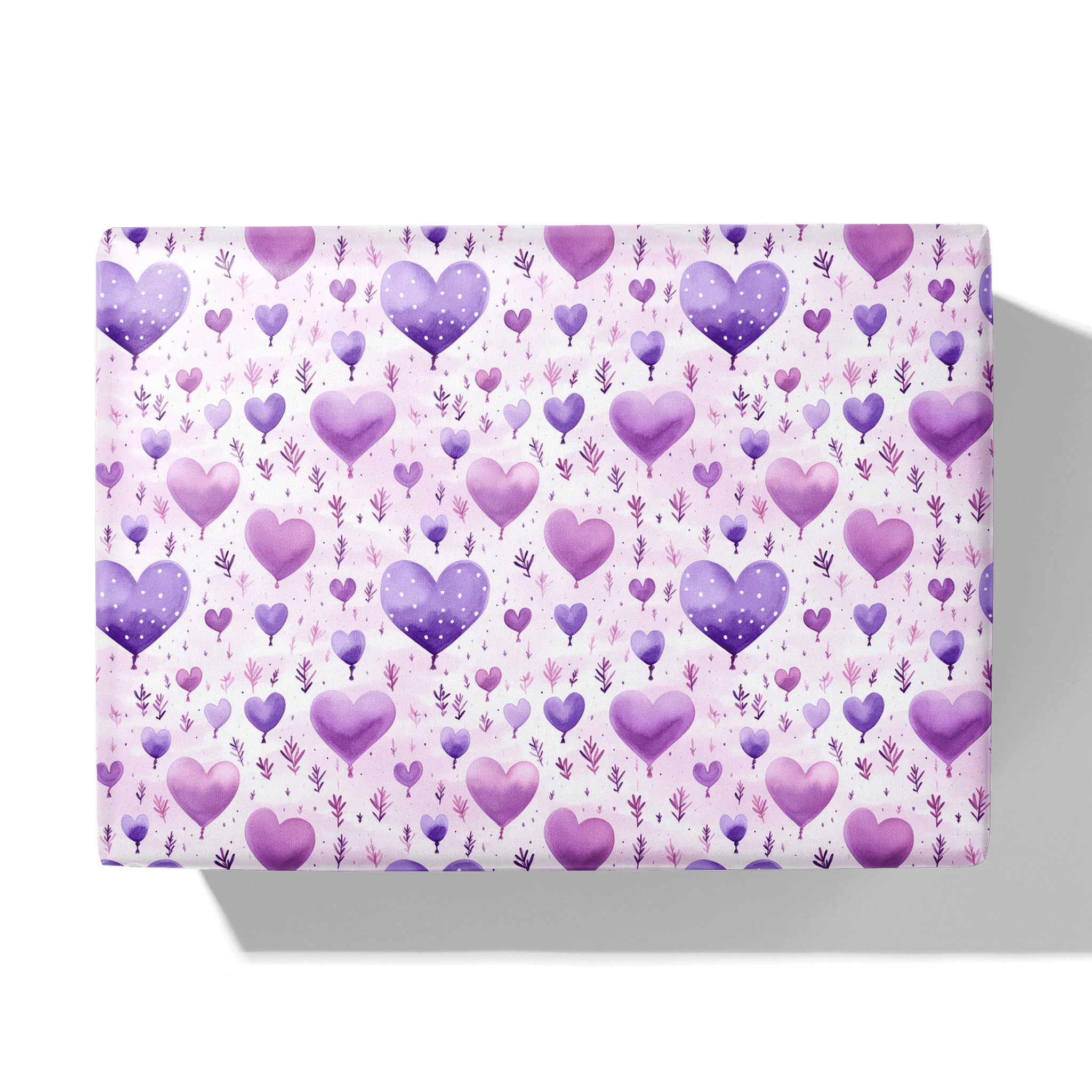 Purple Heart Parade Gift Wrapping Paper