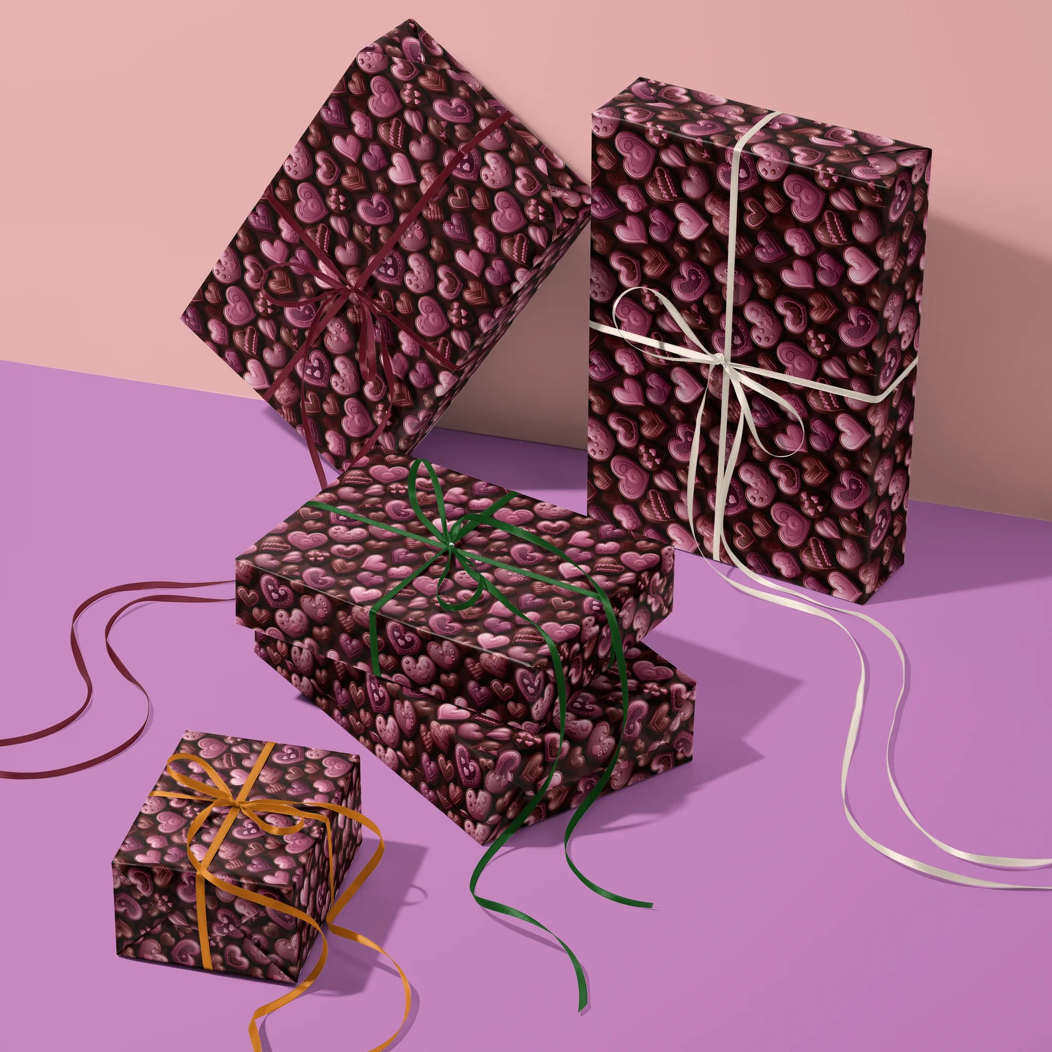 Pink Chocolate Dream Gift Wrapping Paper