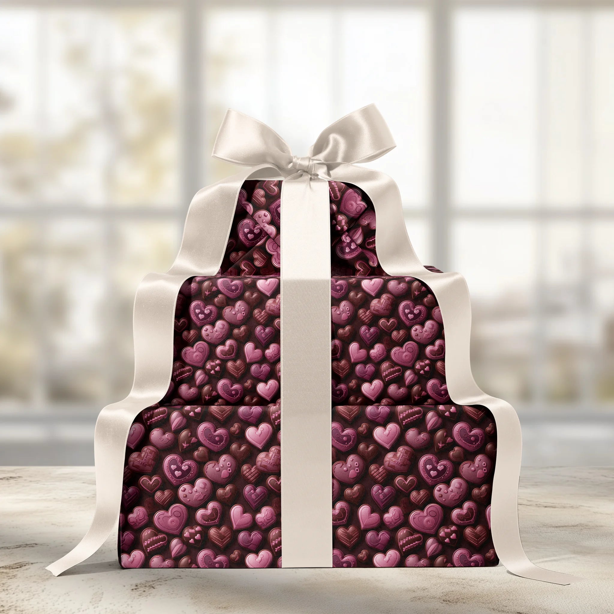 Pink Chocolate Dream Gift Wrapping Paper