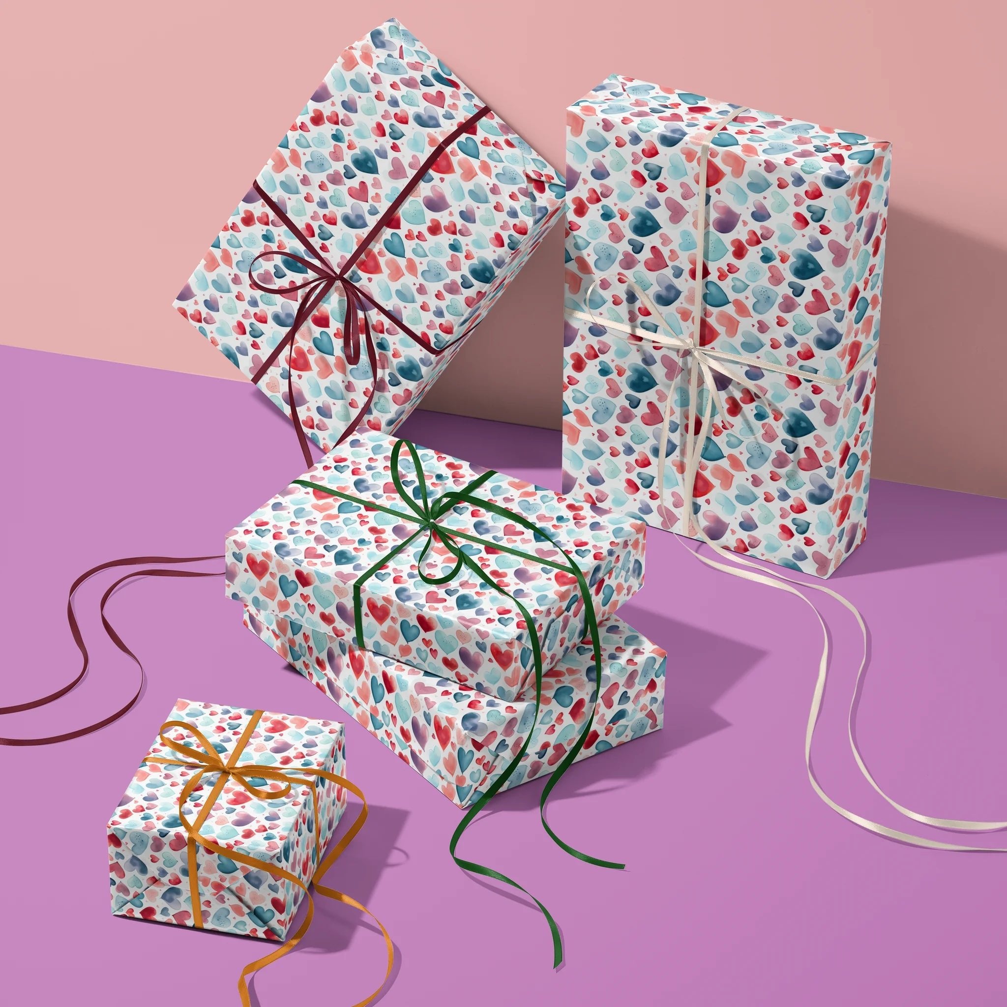 Candy-Colored Magic Gift Wrapping Paper