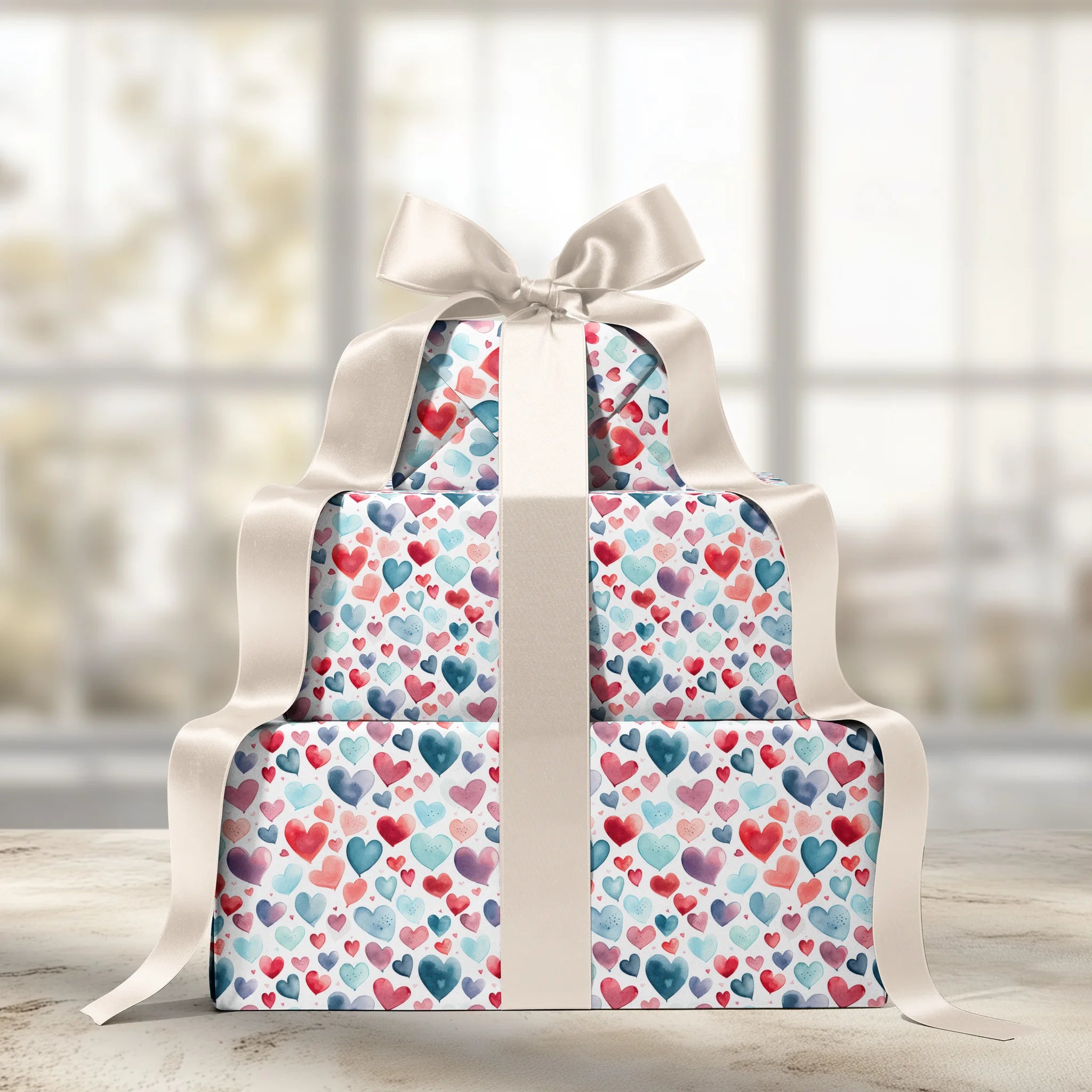 Candy-Colored Magic Gift Wrapping Paper