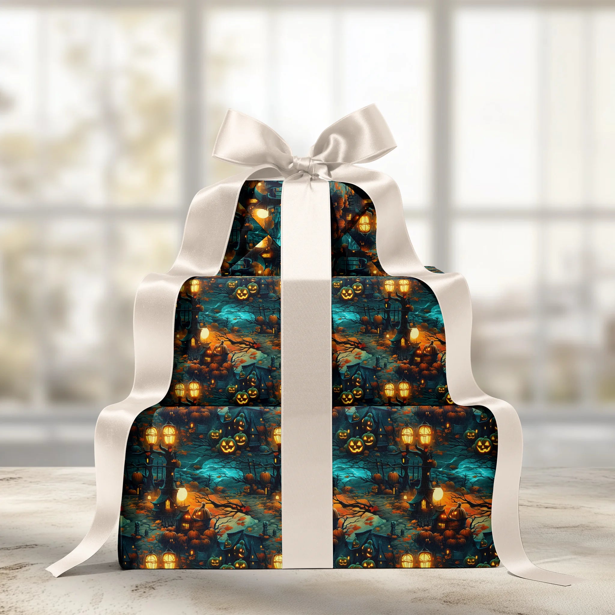 All Lit Up Gift Wrapping Paper
