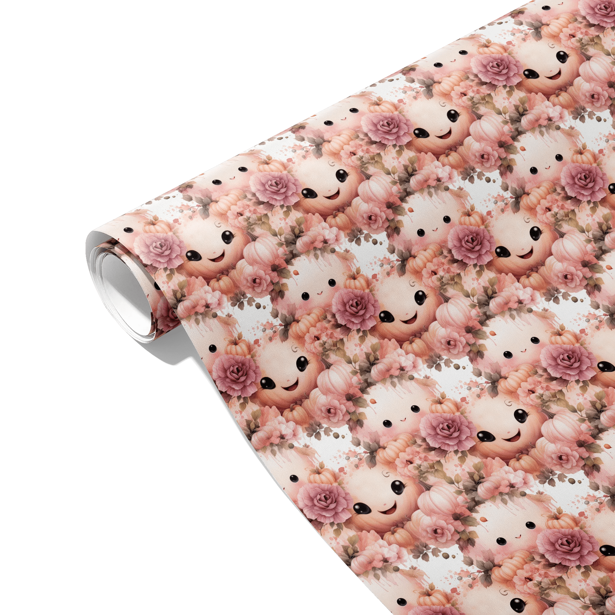 Pumpkin Peekaboo Gift Wrapping Paper