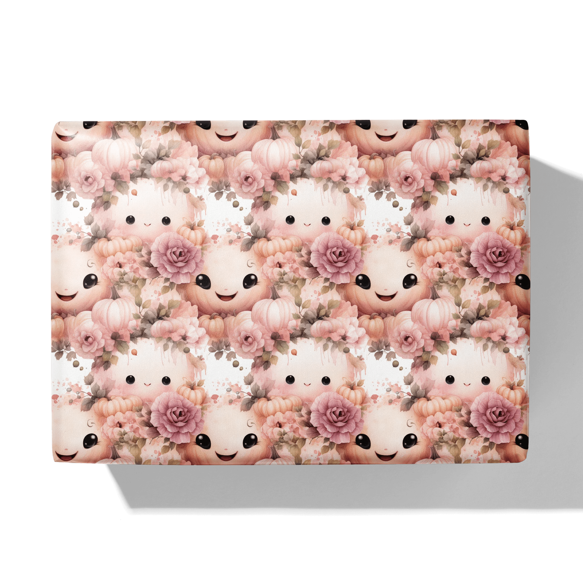 Pumpkin Peekaboo Gift Wrapping Paper
